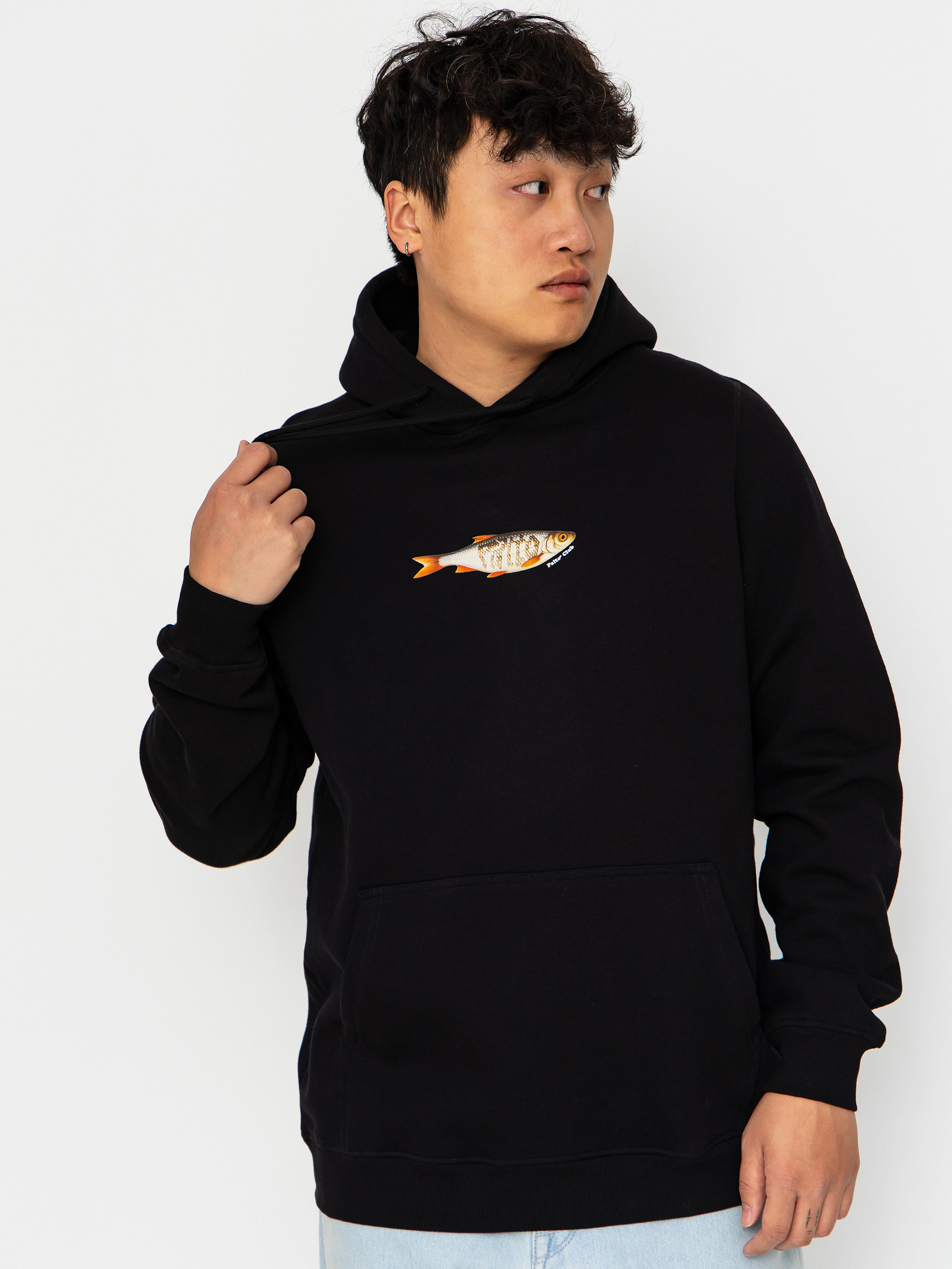 Mikina s kapucňou Palto Lure HD (black)