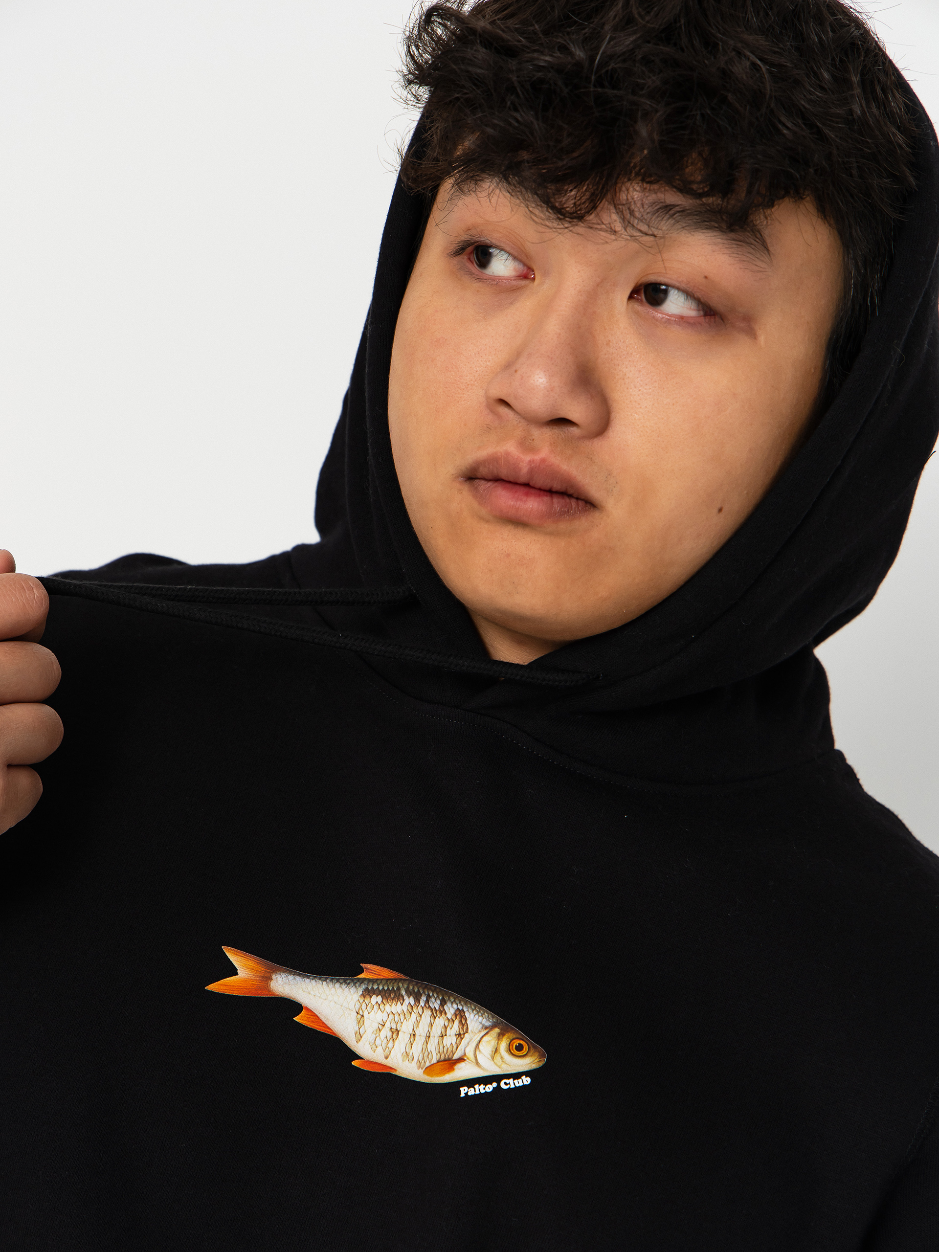Mikina s kapucňou Palto Lure HD (black)