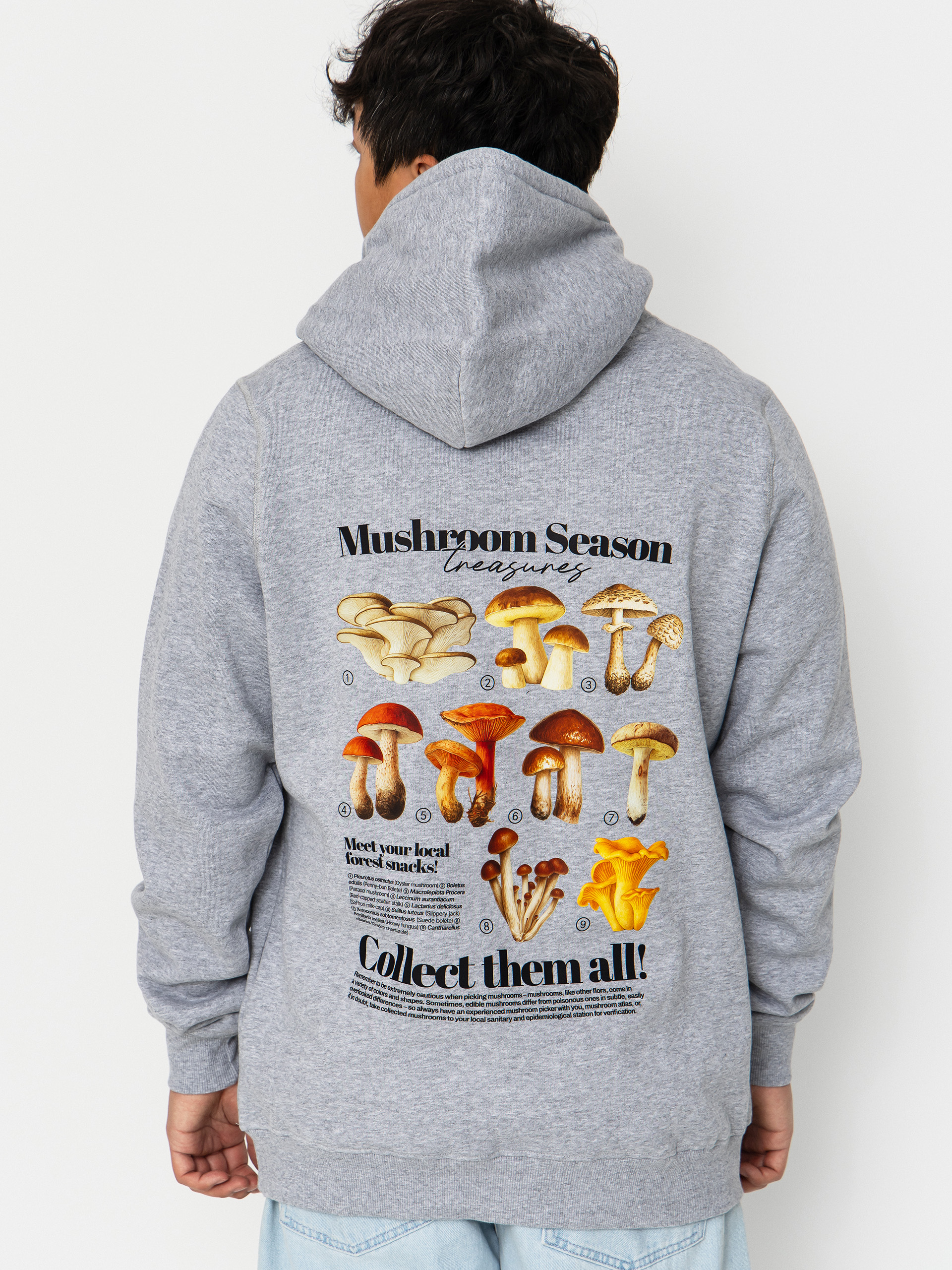 Mikina s kapucňou Palto Mushroom Hunter HD