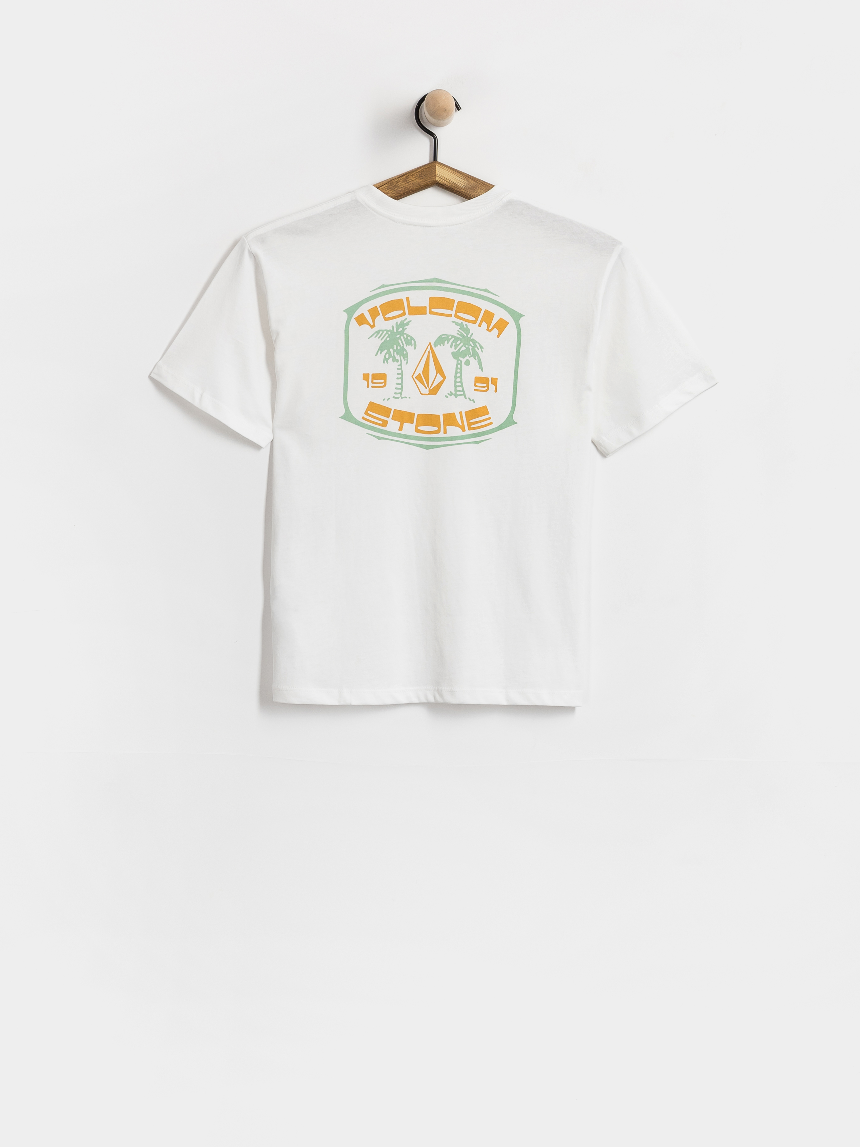 Tričko Volcom 91 Palm Bsc JR (white)