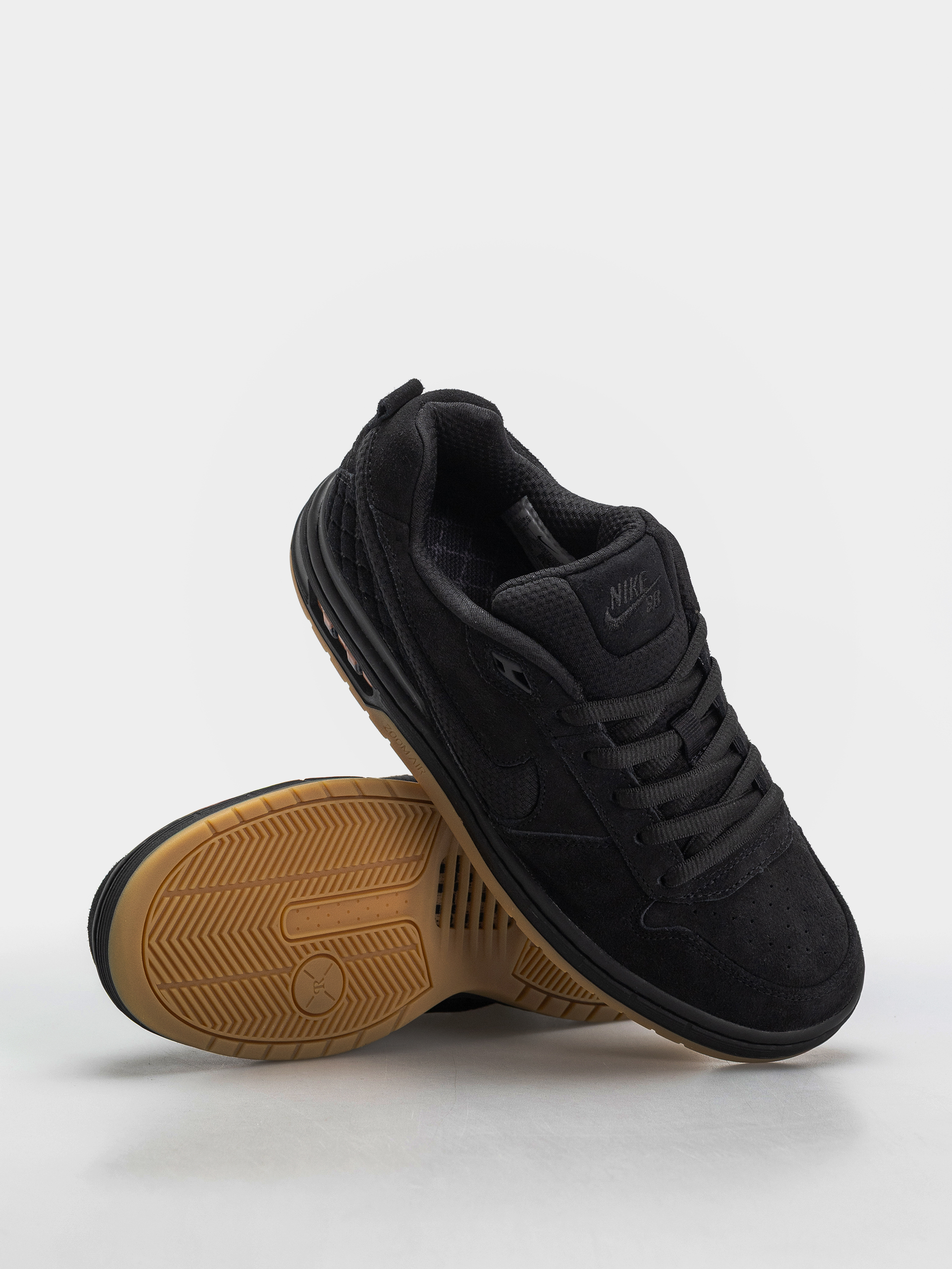 Topánky Nike SB Paul Rodriguez Zoom Air Low (black/black/black/gum light brown)