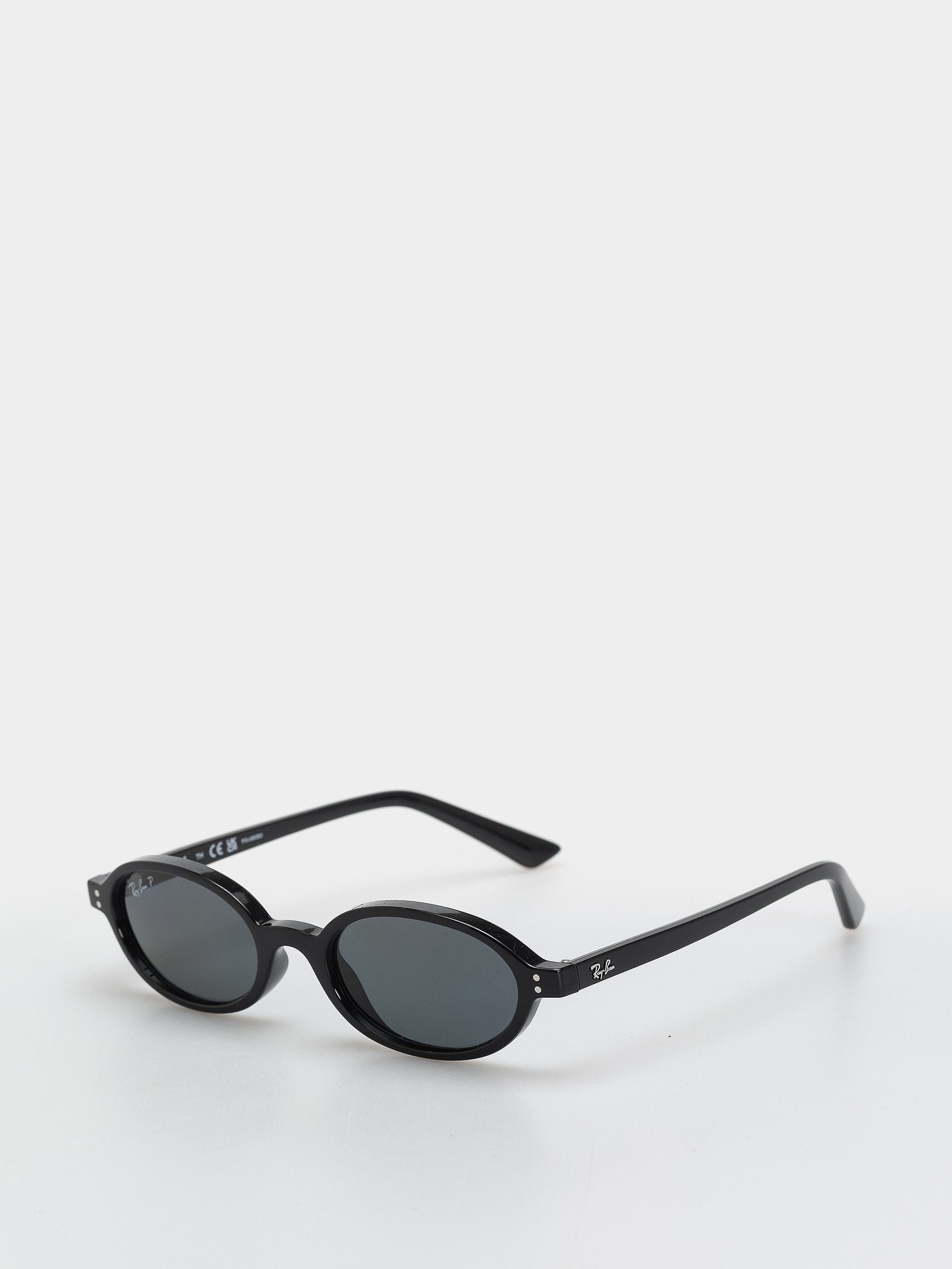 Slnečné okuliare Ray-Ban Khal (polerowany black/polaryzacyjne ciemnogrey)
