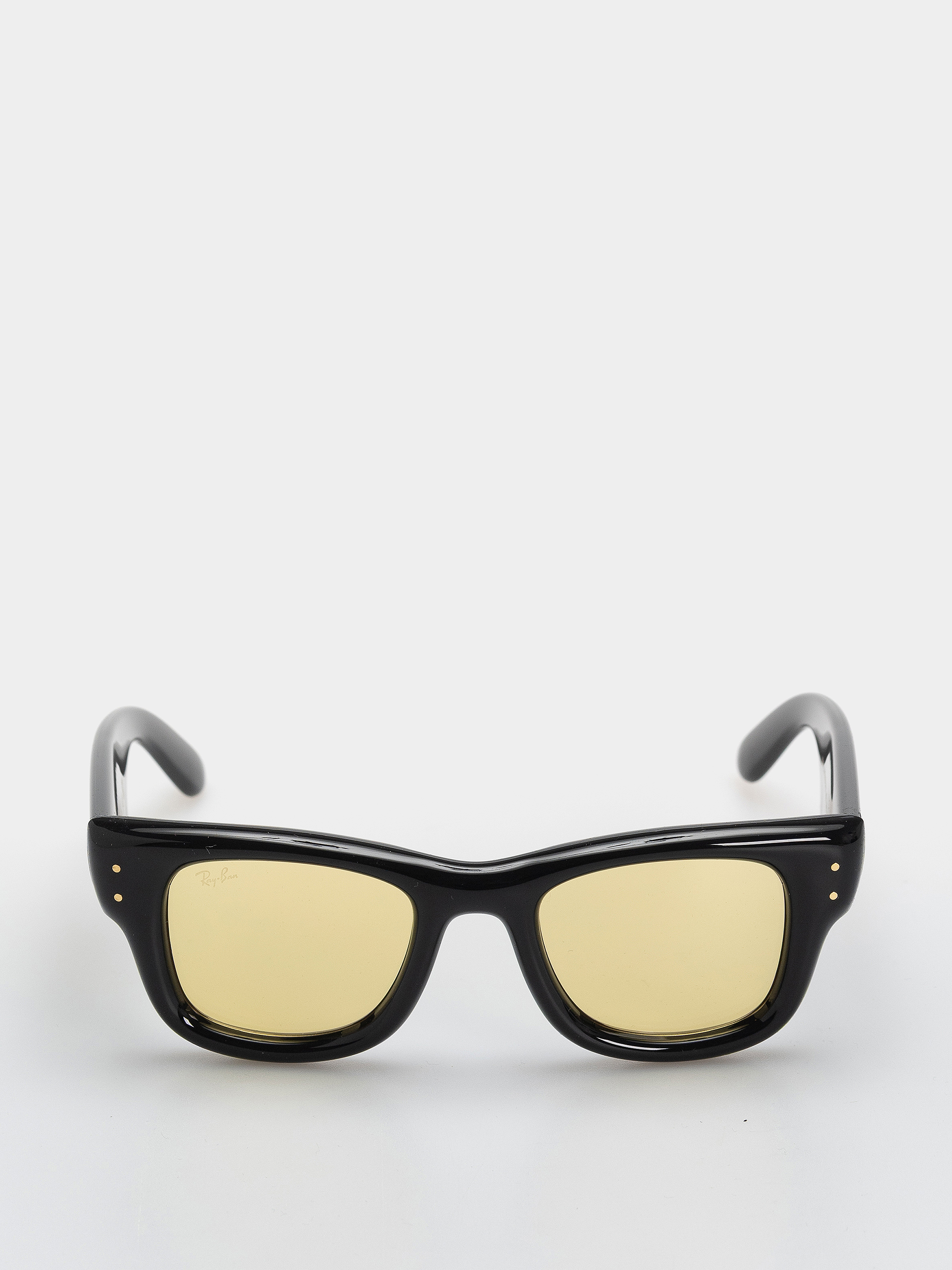 Slnečné okuliare Ray-Ban Wayfarer Puffer (polerowany czarny/żółty)