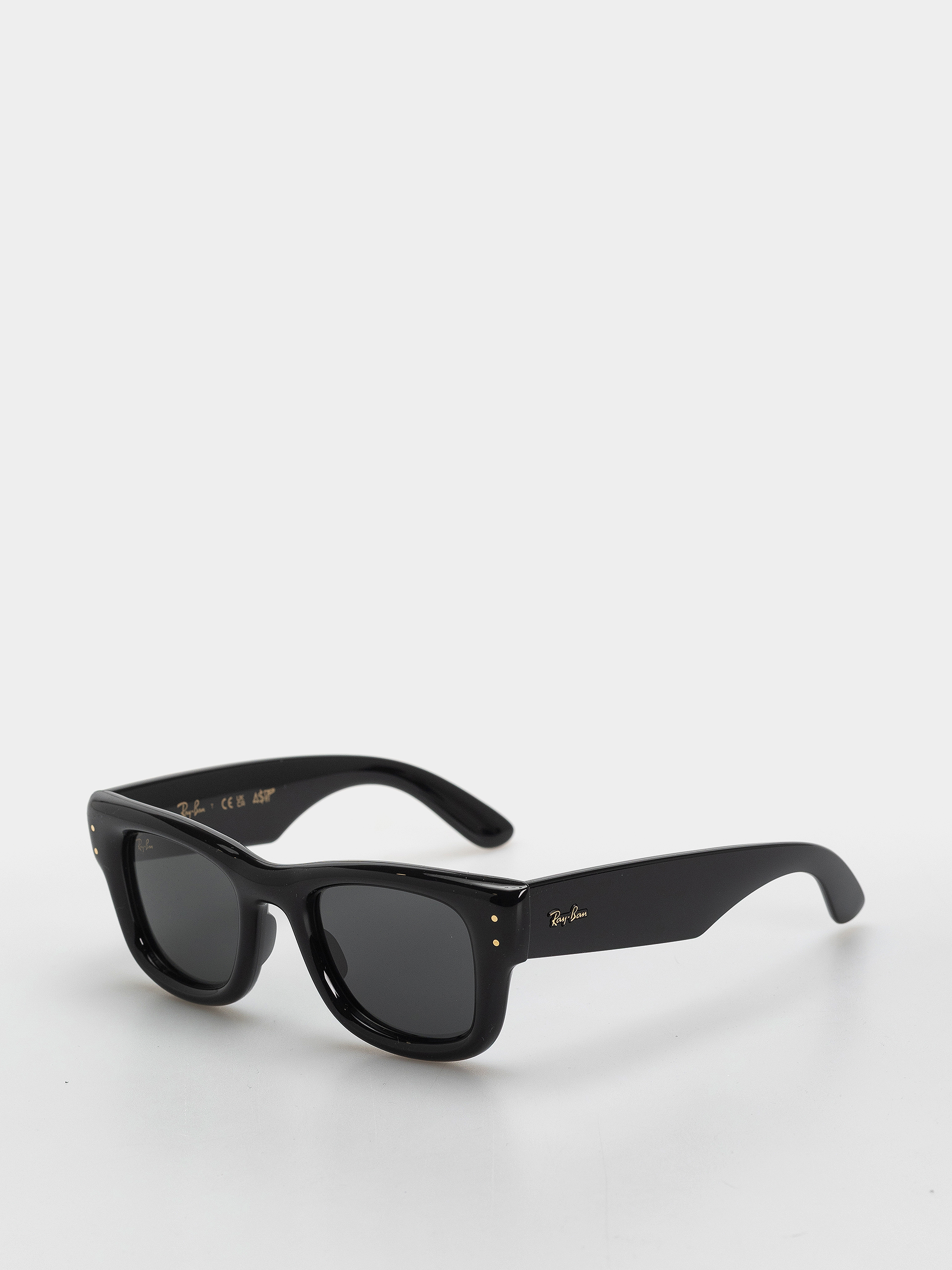 Slnečné okuliare Ray-Ban Wayfarer Puffer (polerowany czarny/ultra czarny)