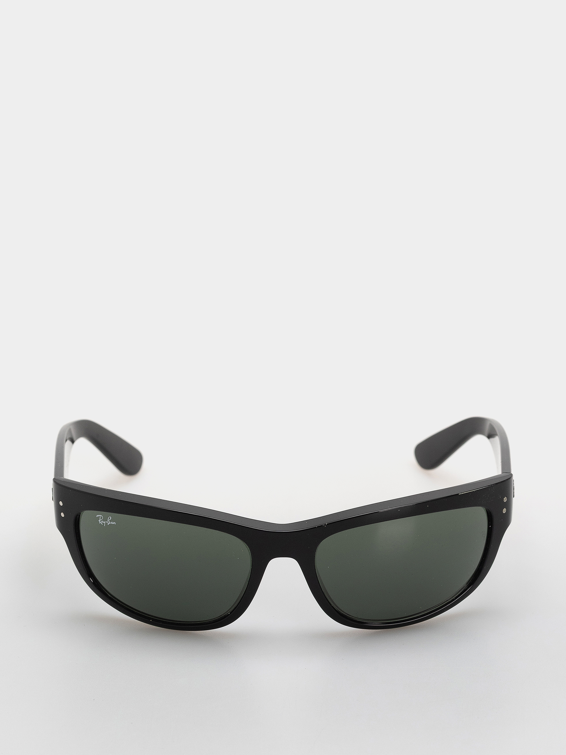 Slnečné okuliare Ray-Ban Mega Balorama (polerowany czarny/zielone g-15)
