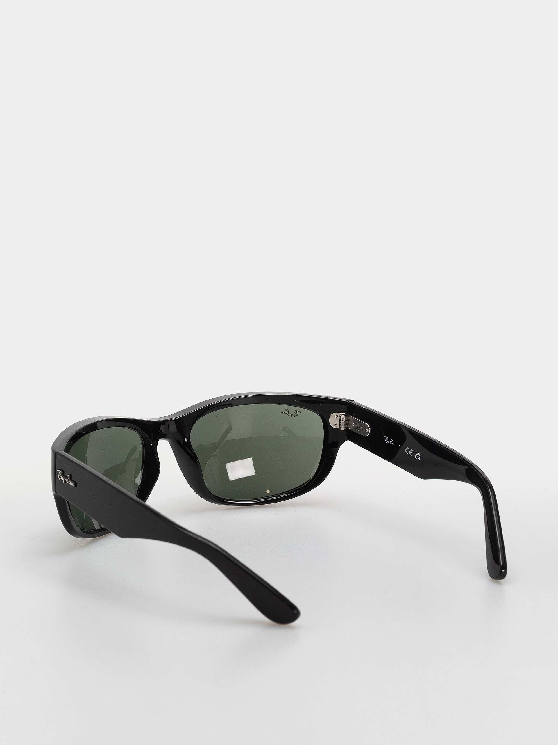Slnečné okuliare Ray-Ban Mega Balorama (polerowany czarny/zielone g-15)