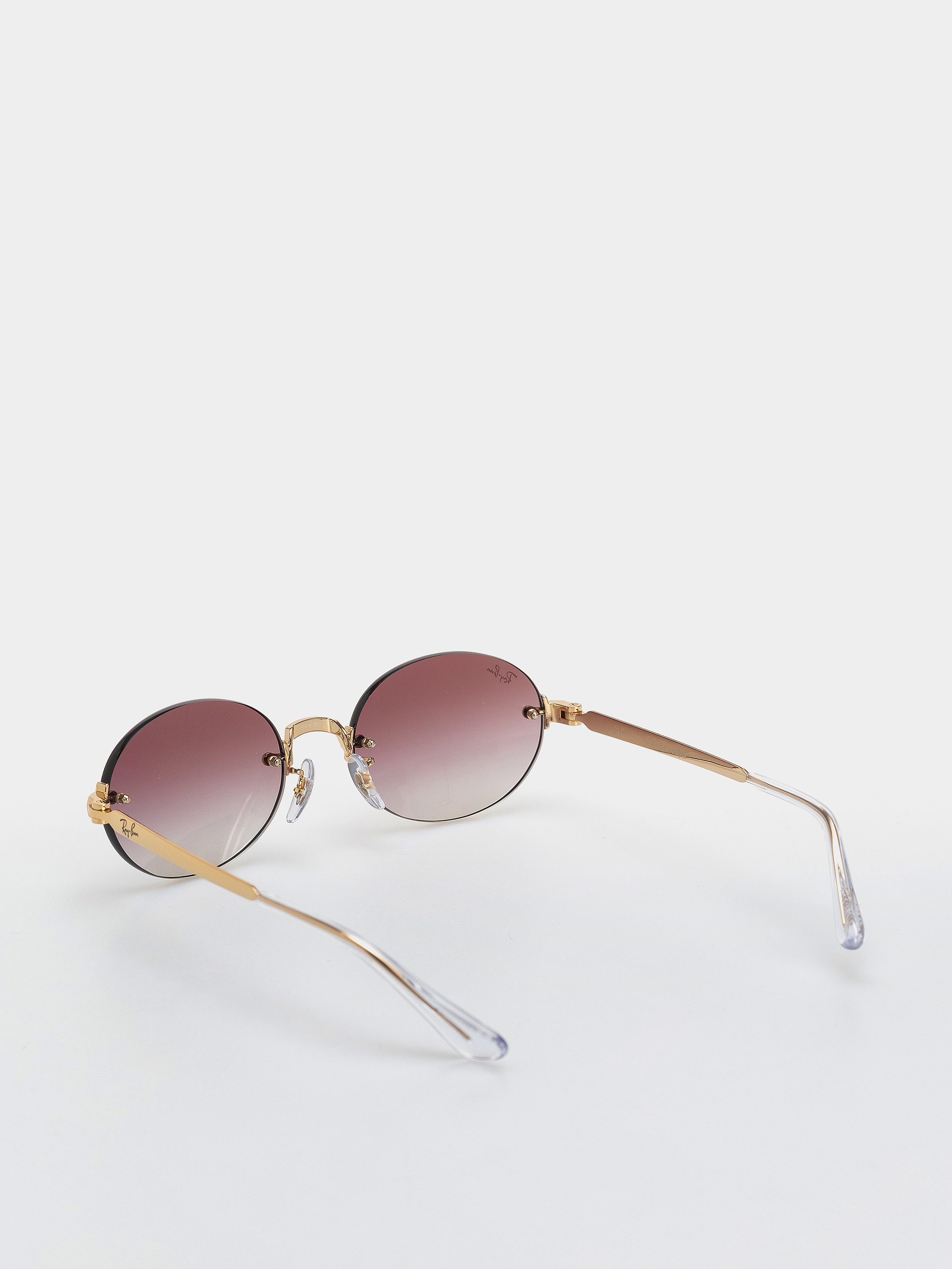 Slnečné okuliare Ray-Ban Rb3929 By A$Ap Rocky (polerowany złoto arista/przezroczysty ciemnopurpurowy gradalny)
