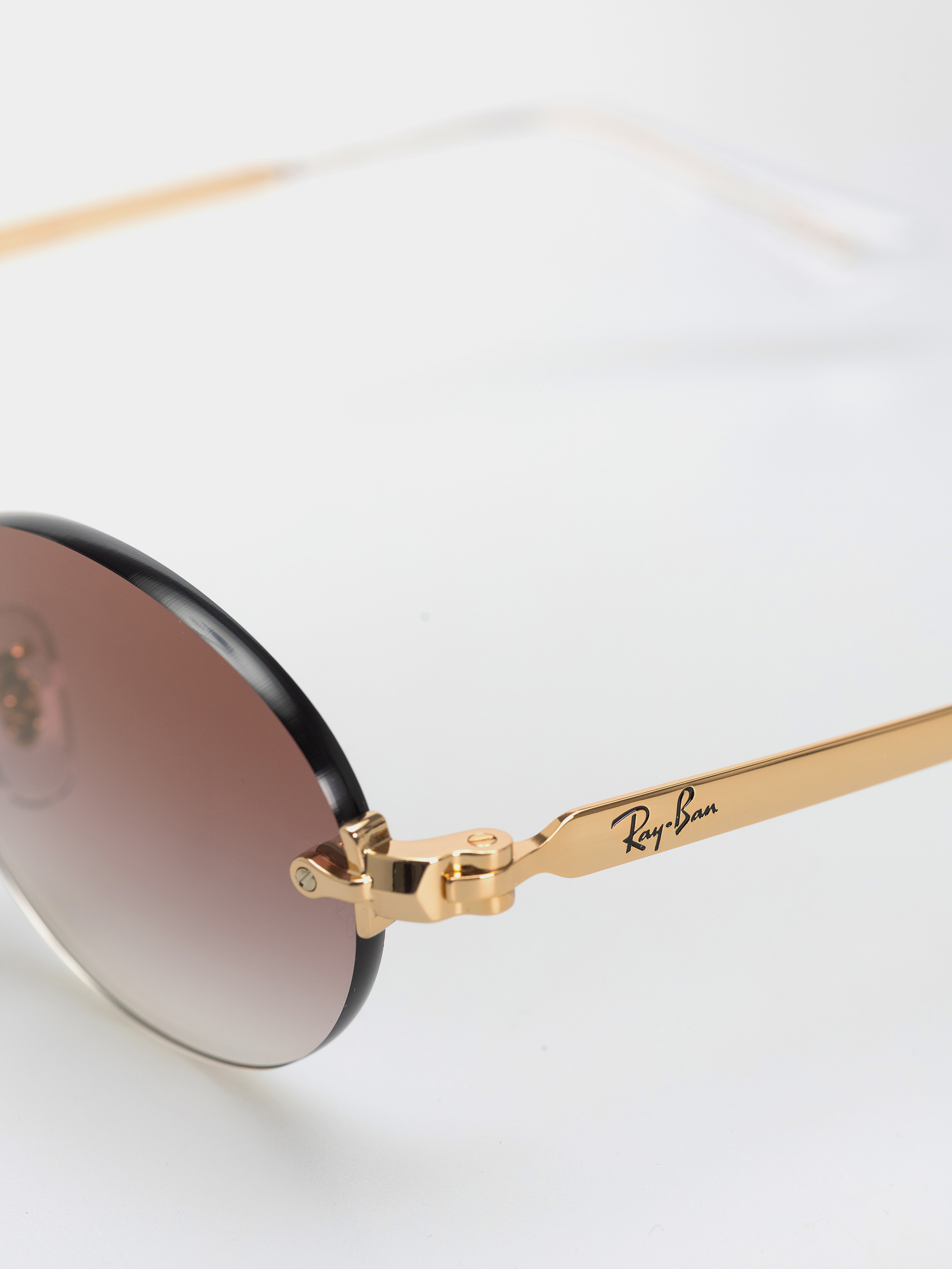 Slnečné okuliare Ray-Ban Rb3929 By A$Ap Rocky (polerowany złoto arista/przezroczysty ciemnopurpurowy gradalny)