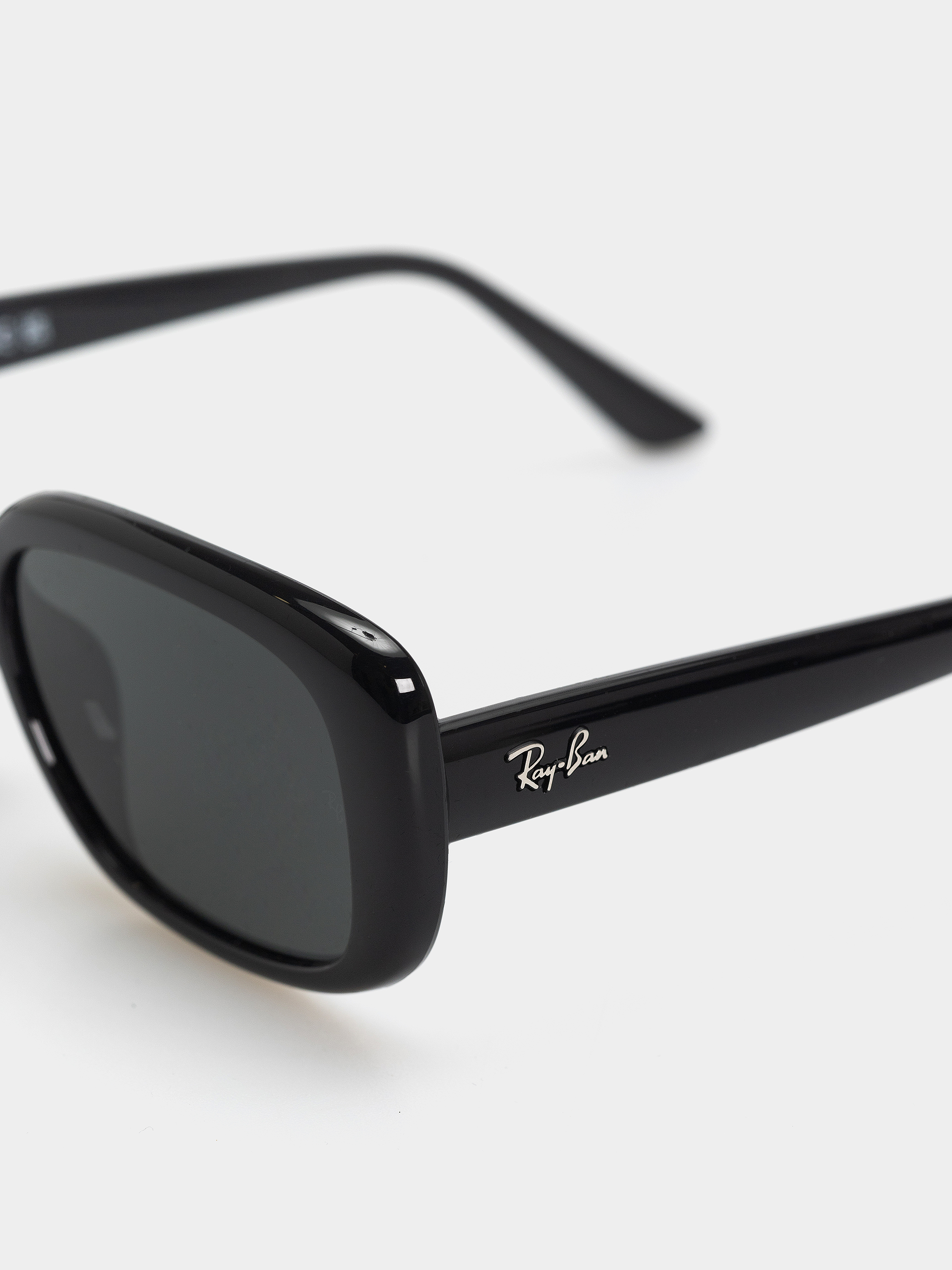 Slnečné okuliare Ray-Ban Rb4421D (polerowany czarny/ciemnoszary)