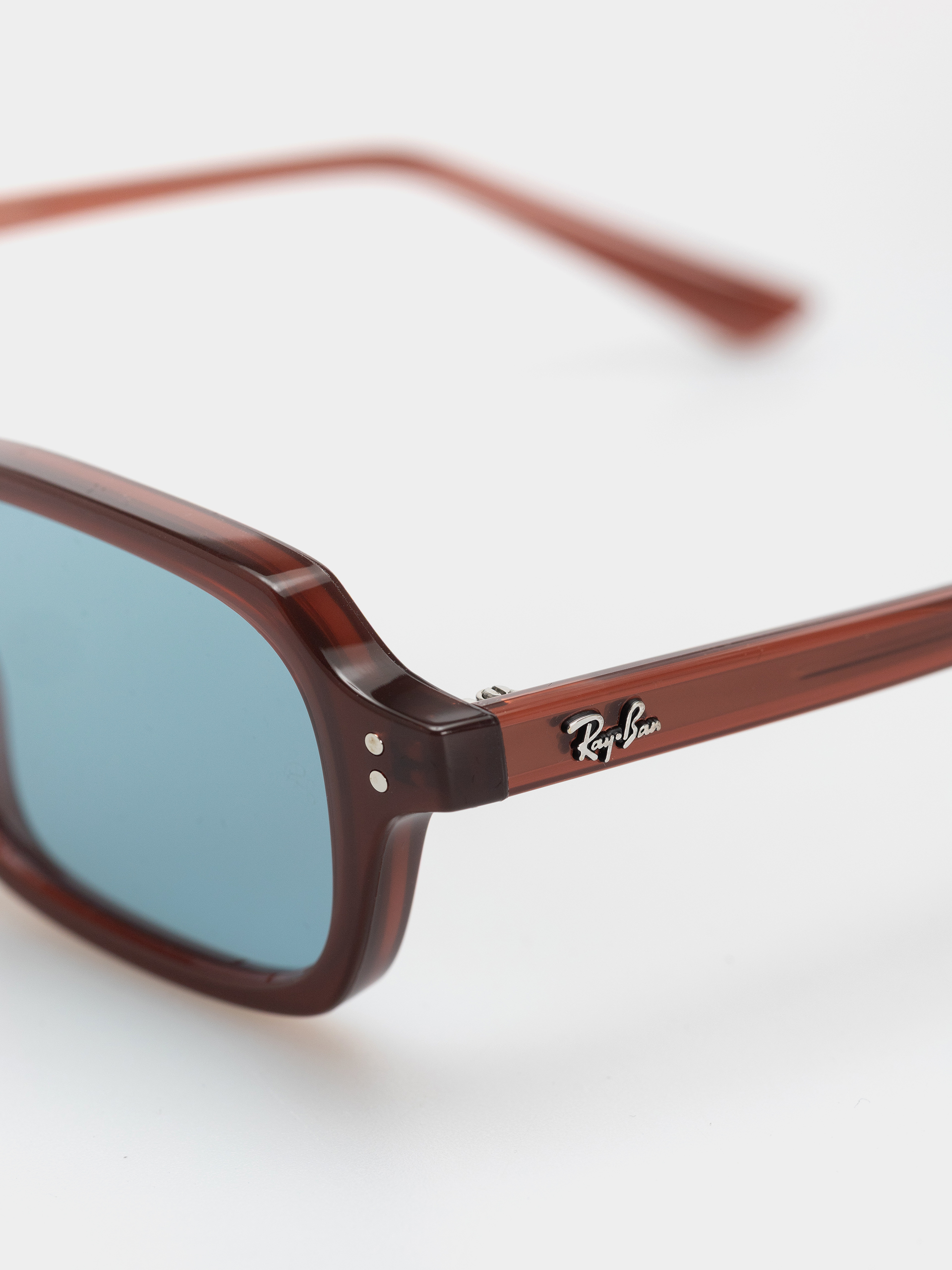 Slnečné okuliare Ray-Ban Zuri (polerowany zardzewiały brązowy/niebieski)