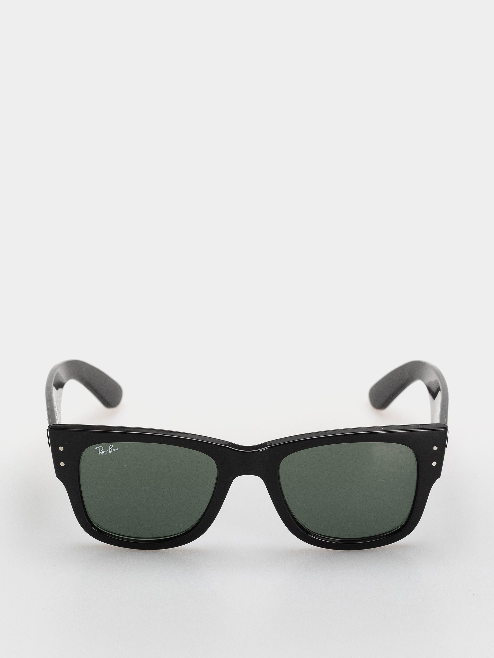 Slnečné okuliare Ray-Ban Mega Wayfarer (polerowany czarny/zielony)