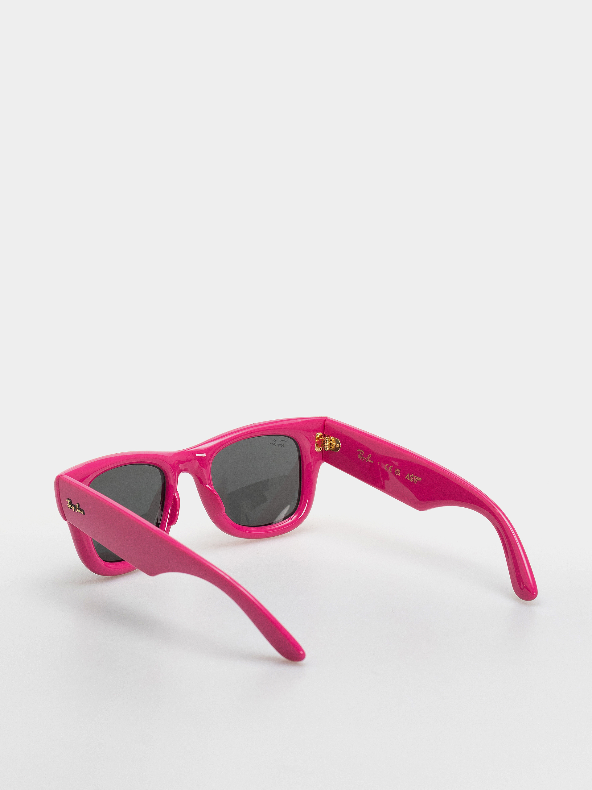 Slnečné okuliare Ray-Ban Wayfarer Puffer (polerowany fuksja/ultra czarny)