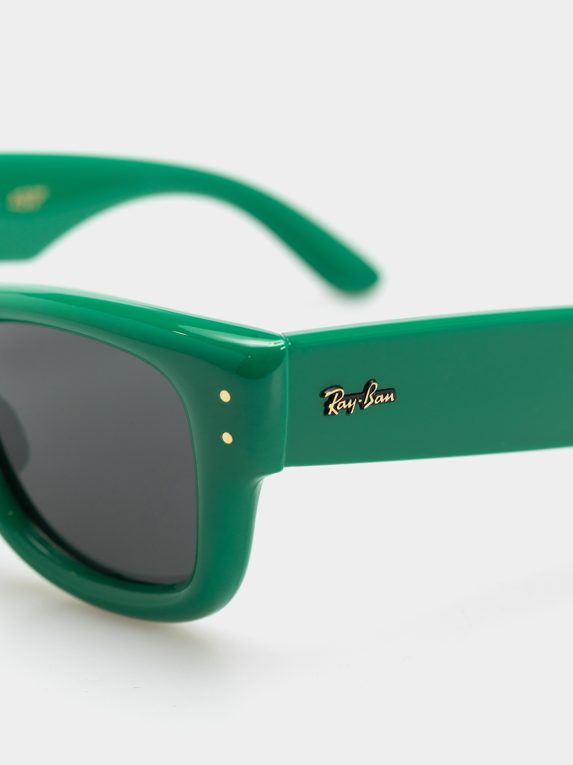 Slnečné okuliare Ray-Ban Wayfarer Puffer (polerowany zielony/ultra czarny)