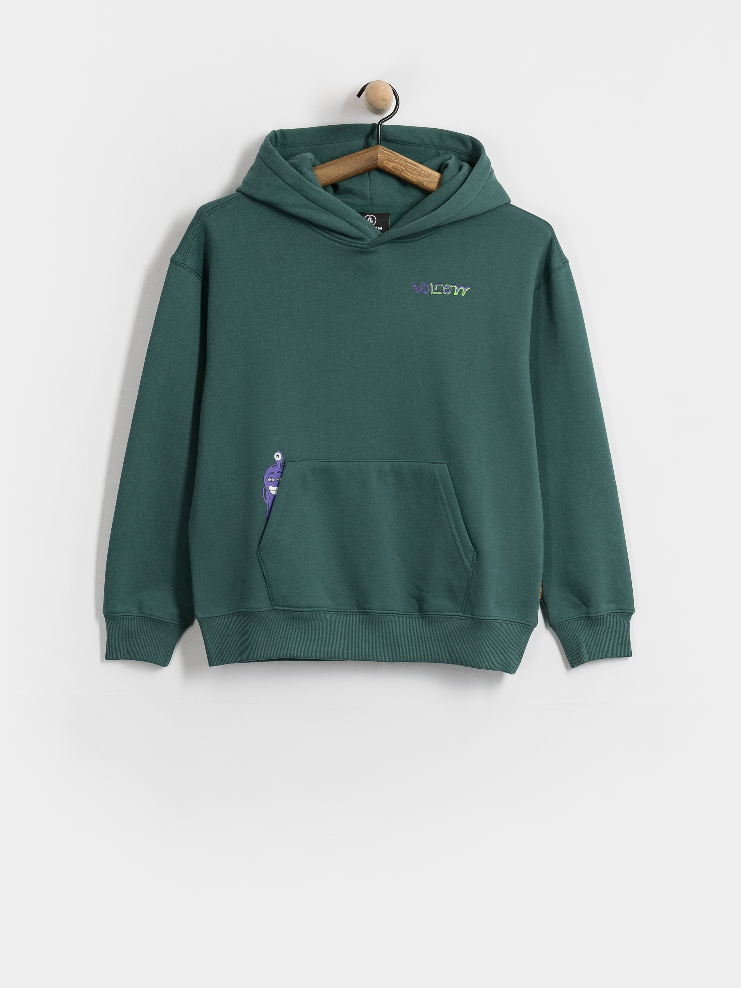 Mikina s kapucňou Volcom Fa Ben Sanaire HD JR