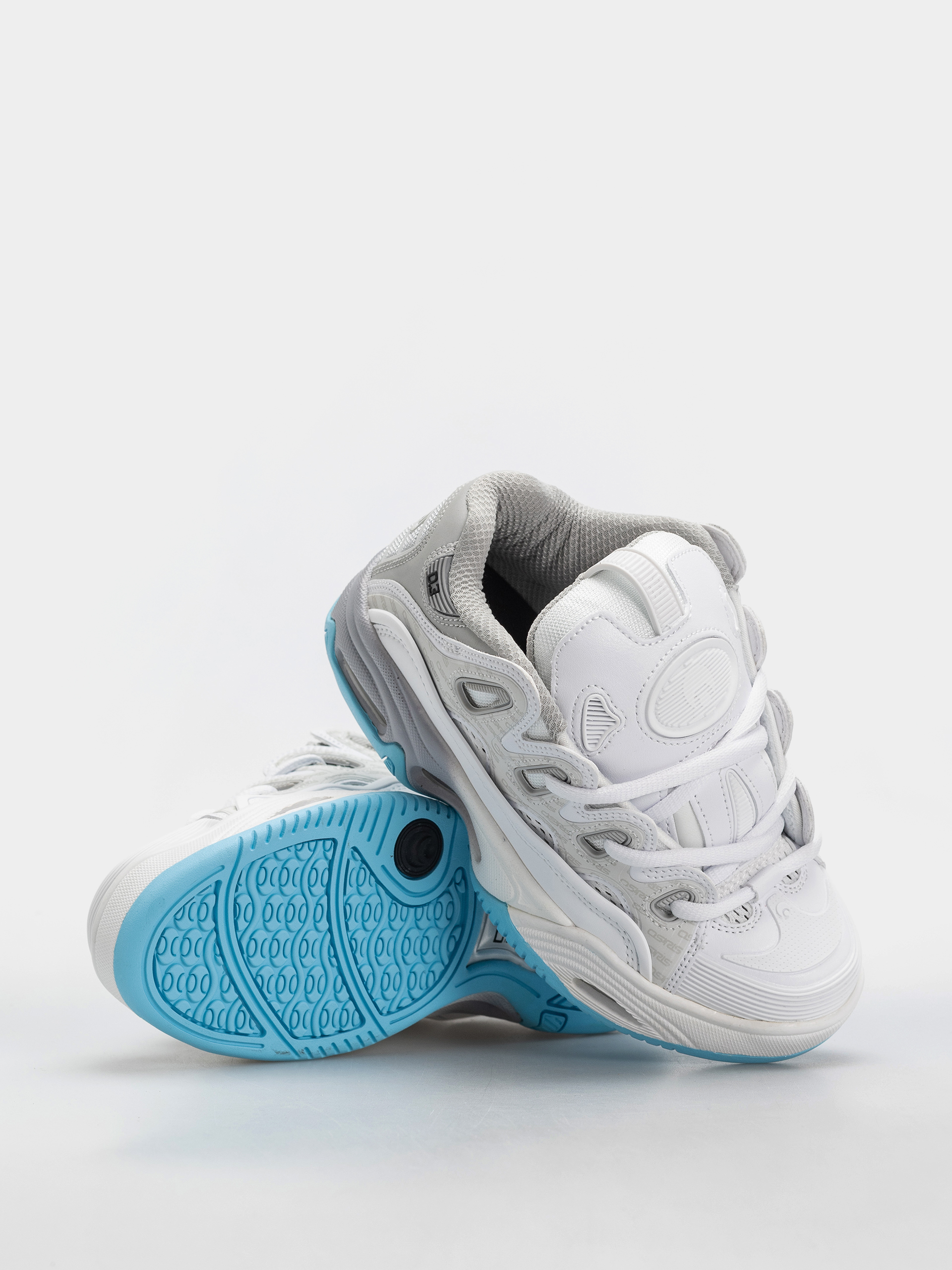 Topánky Osiris D3 2001 (white/grey/baby blue)