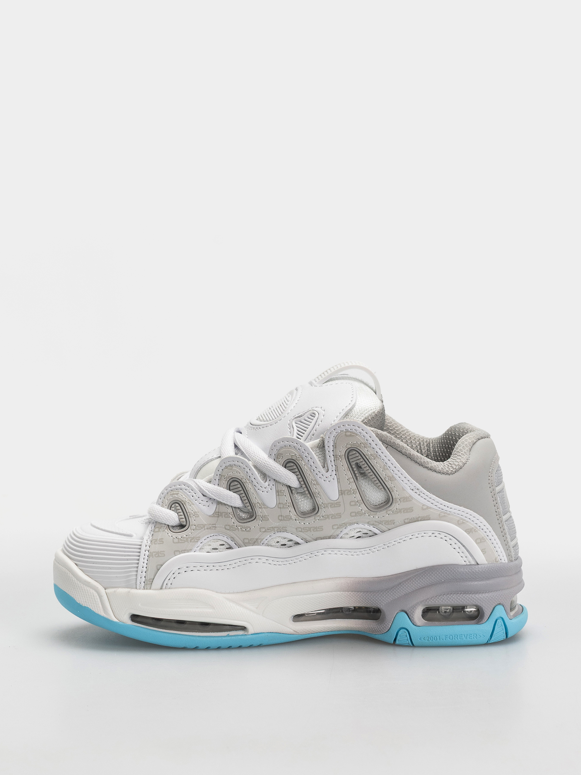 Topánky Osiris D3 2001 (white/grey/baby blue)
