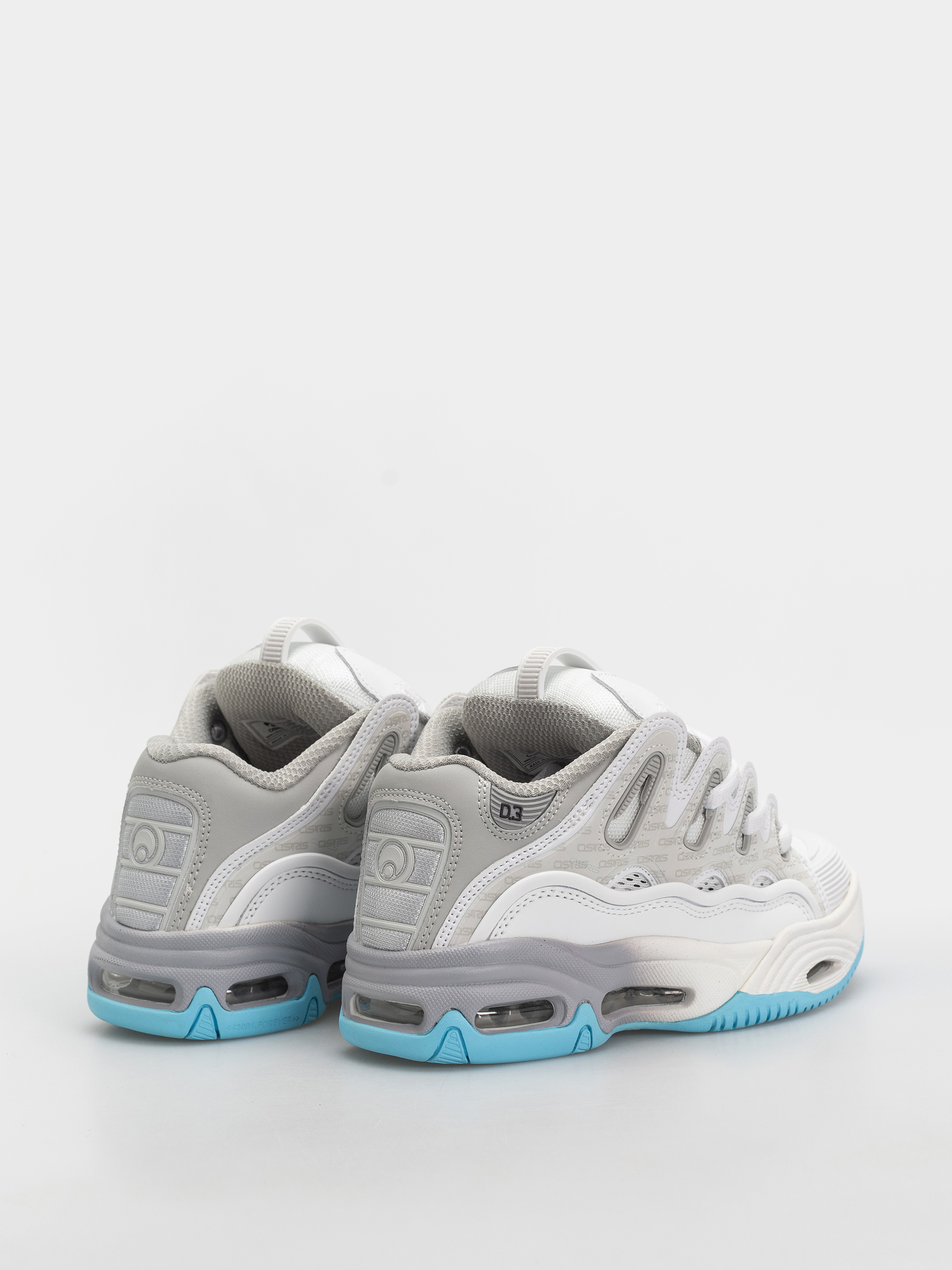 Topánky Osiris D3 2001 (white/grey/baby blue)