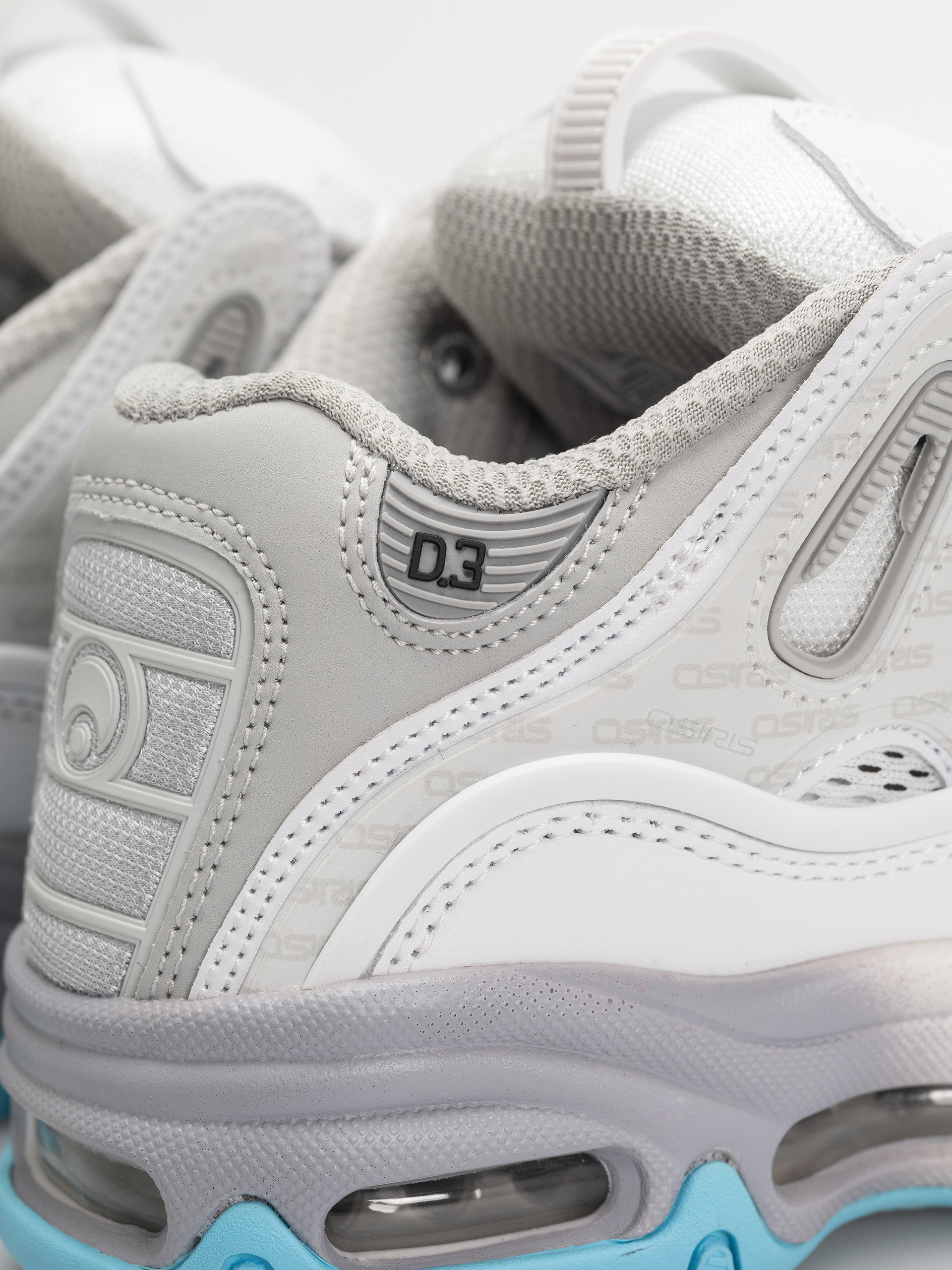 Topánky Osiris D3 2001 (white/grey/baby blue)