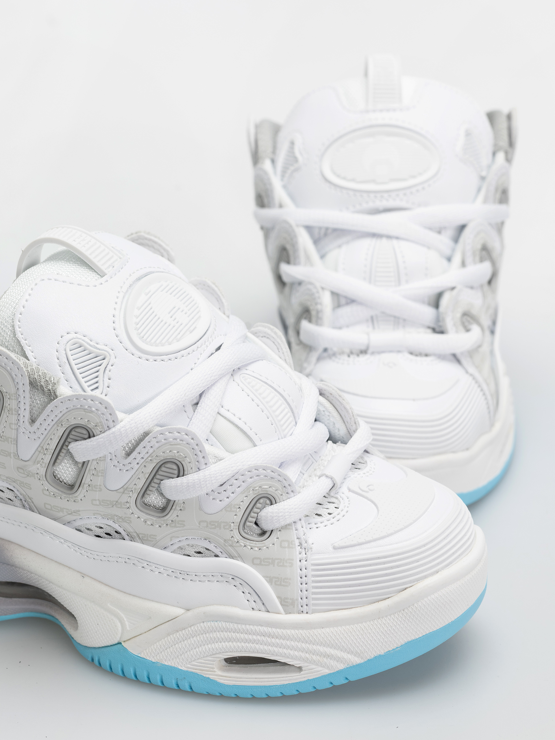 Topánky Osiris D3 2001 (white/grey/baby blue)