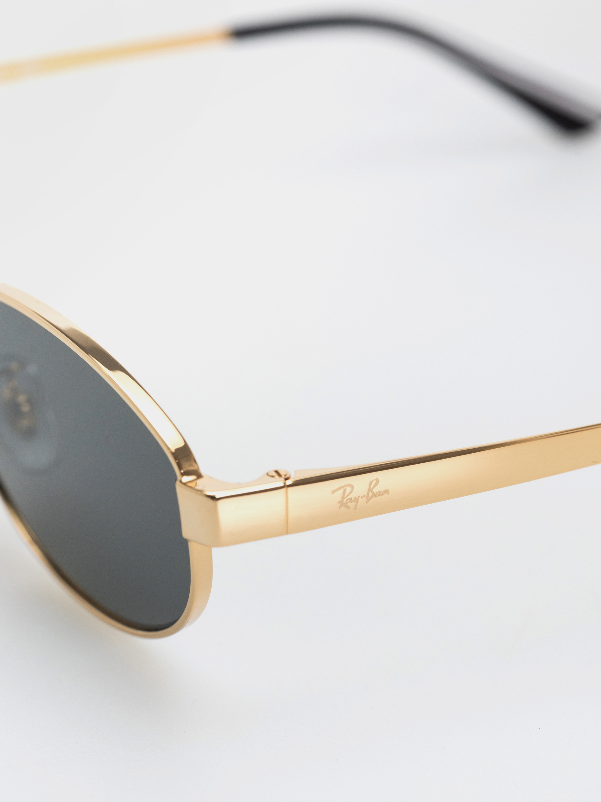 Slnečné okuliare Ray-Ban Rb3774D (polerowany złoto arista/ciemnoszary)