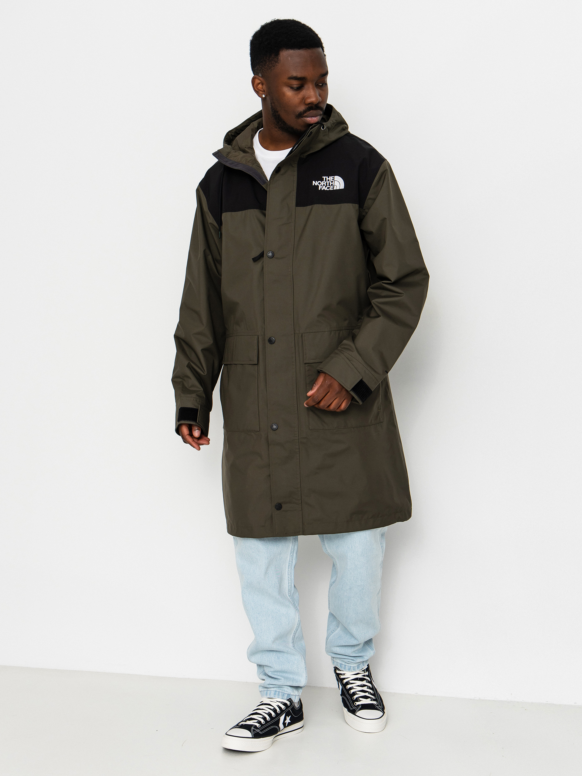 Bunda The North Face Reign On Parka (new taupe green)