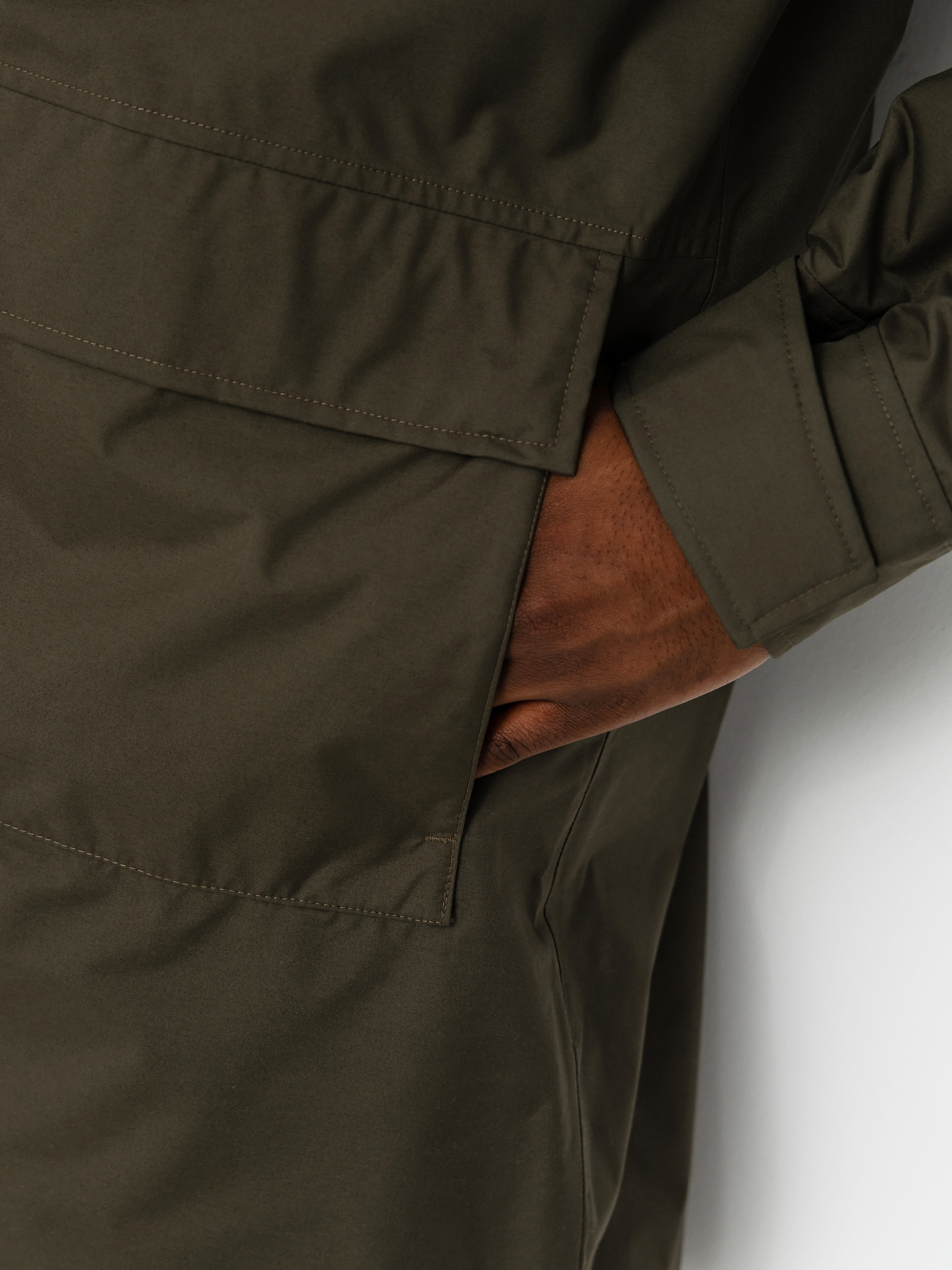 Bunda The North Face Reign On Parka (new taupe green)