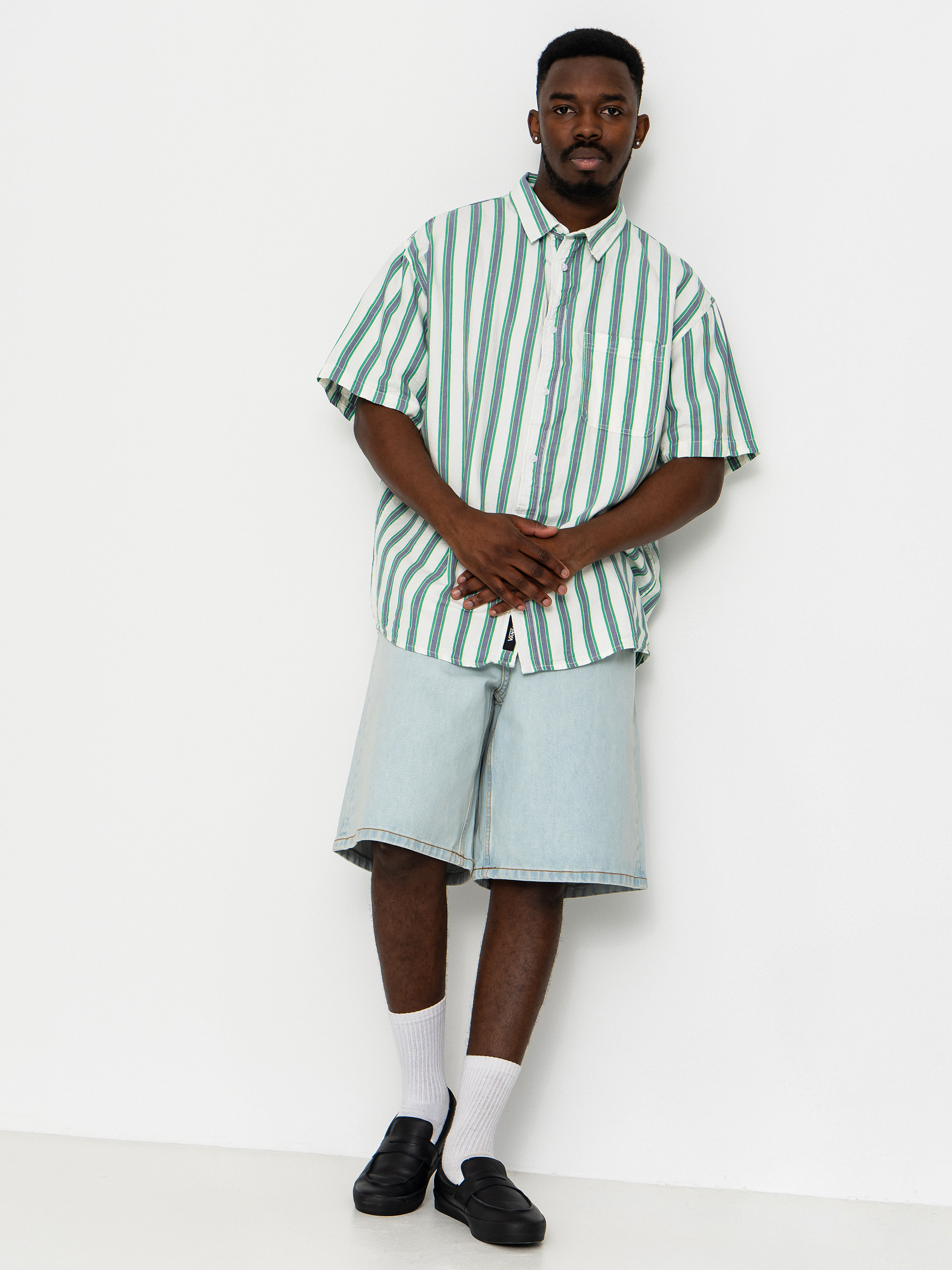 Košeľa Vans Lawson Stripe (white/vivid ver)