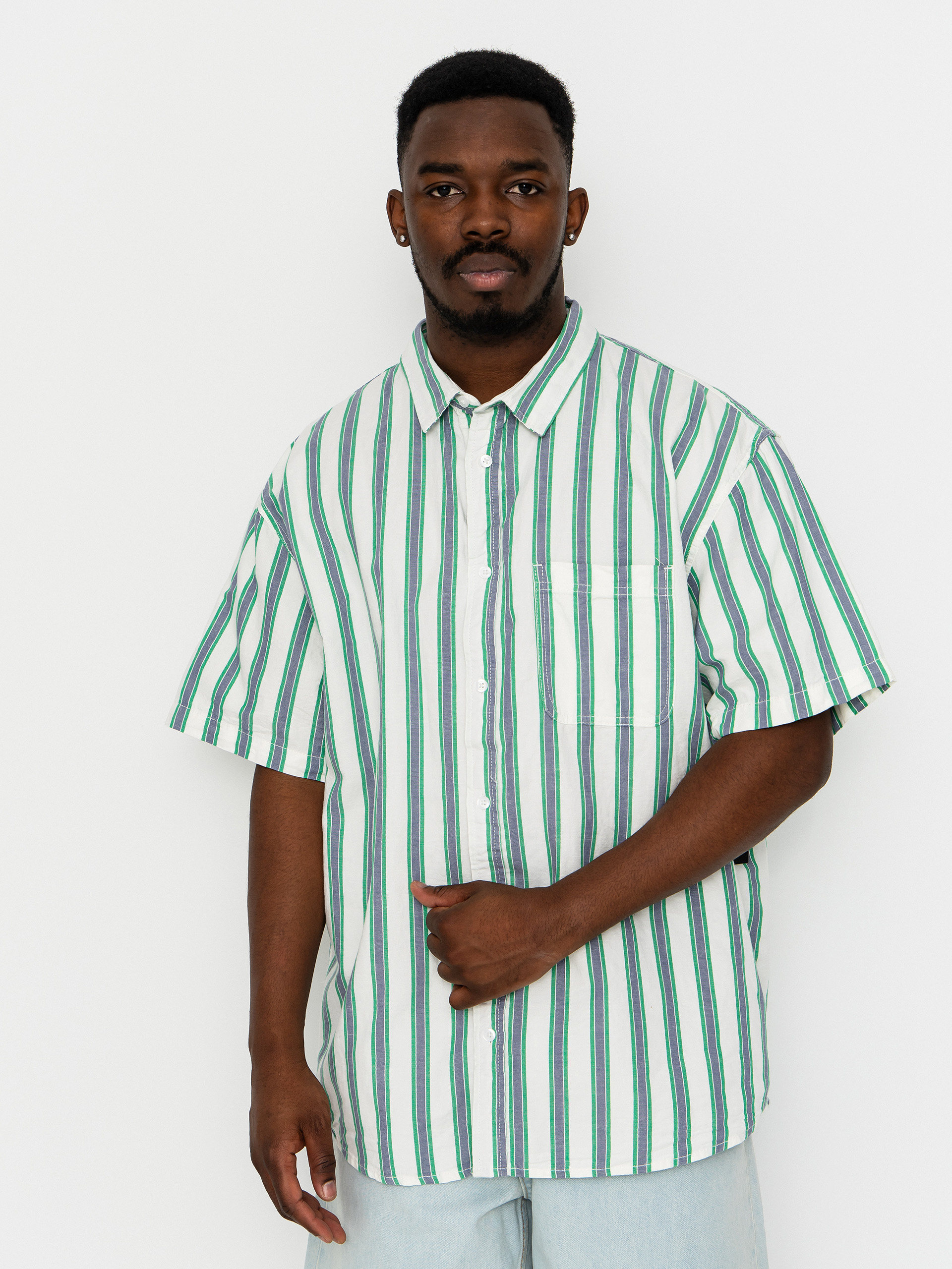 Košeľa Vans Lawson Stripe (white/vivid ver)
