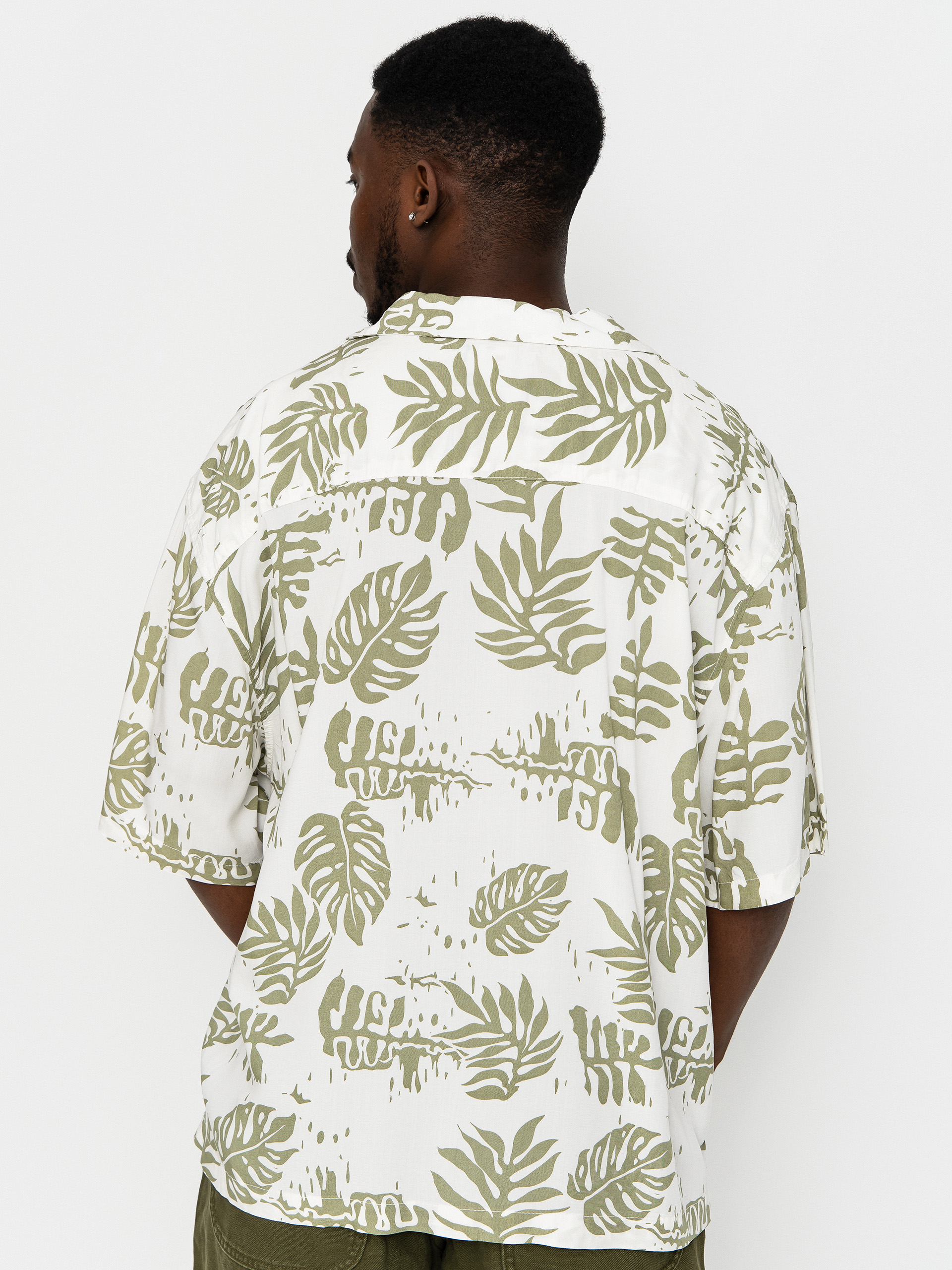Košeľa Vans Van Doren Printed Camp (soft sage)