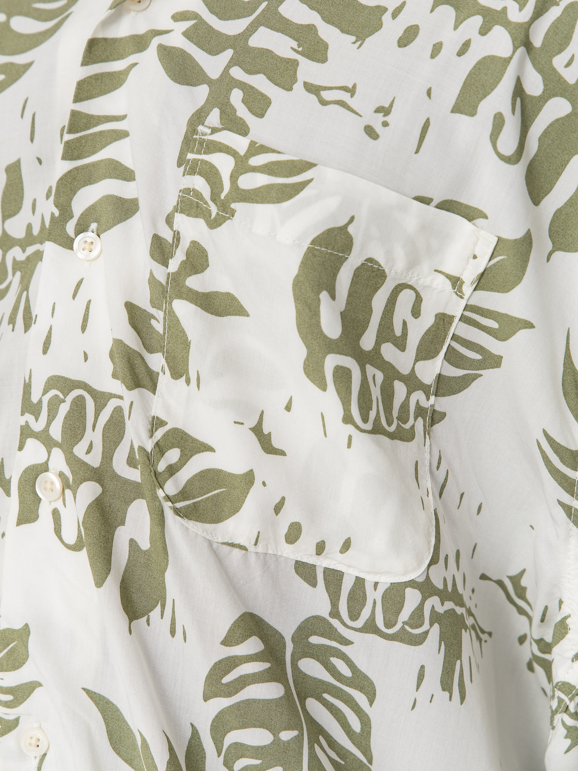Košeľa Vans Van Doren Printed Camp (soft sage)