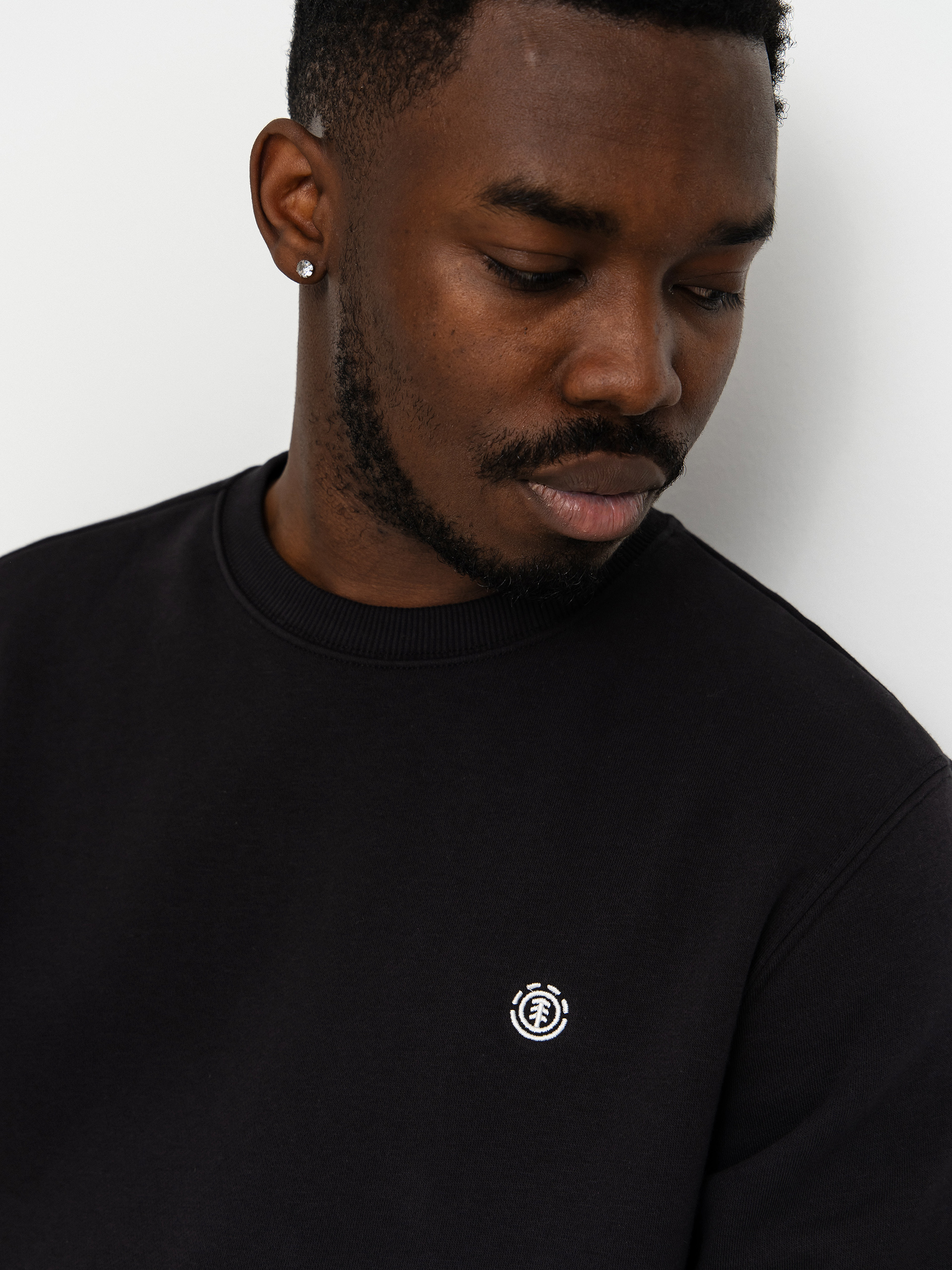 Mikina Element Icon Embroidery (flint black)