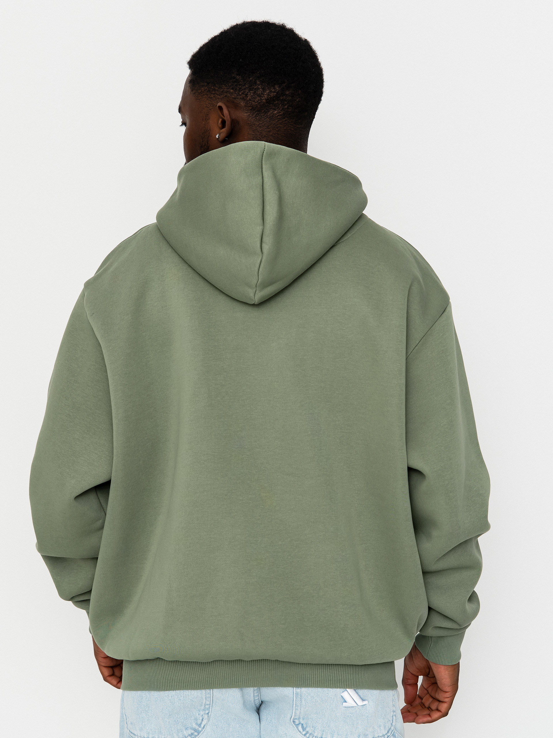 Mikina s kapucňou Karl Kani Small Signature Essential ZHD (green)