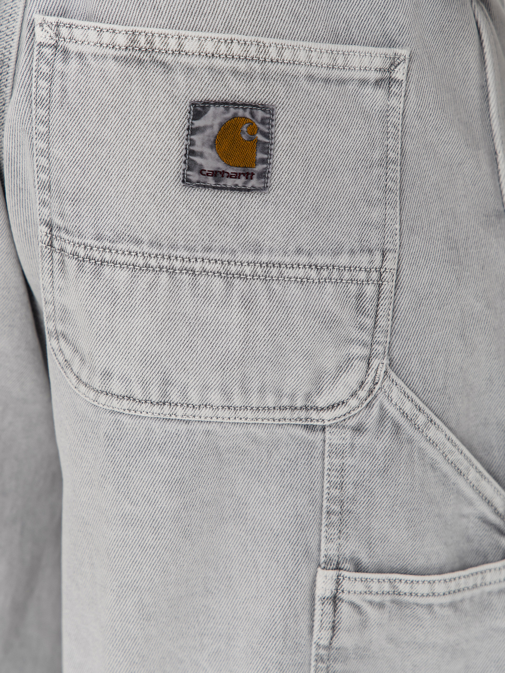 Kraťasy Carhartt WIP OG Single Knee (black chalk wash)