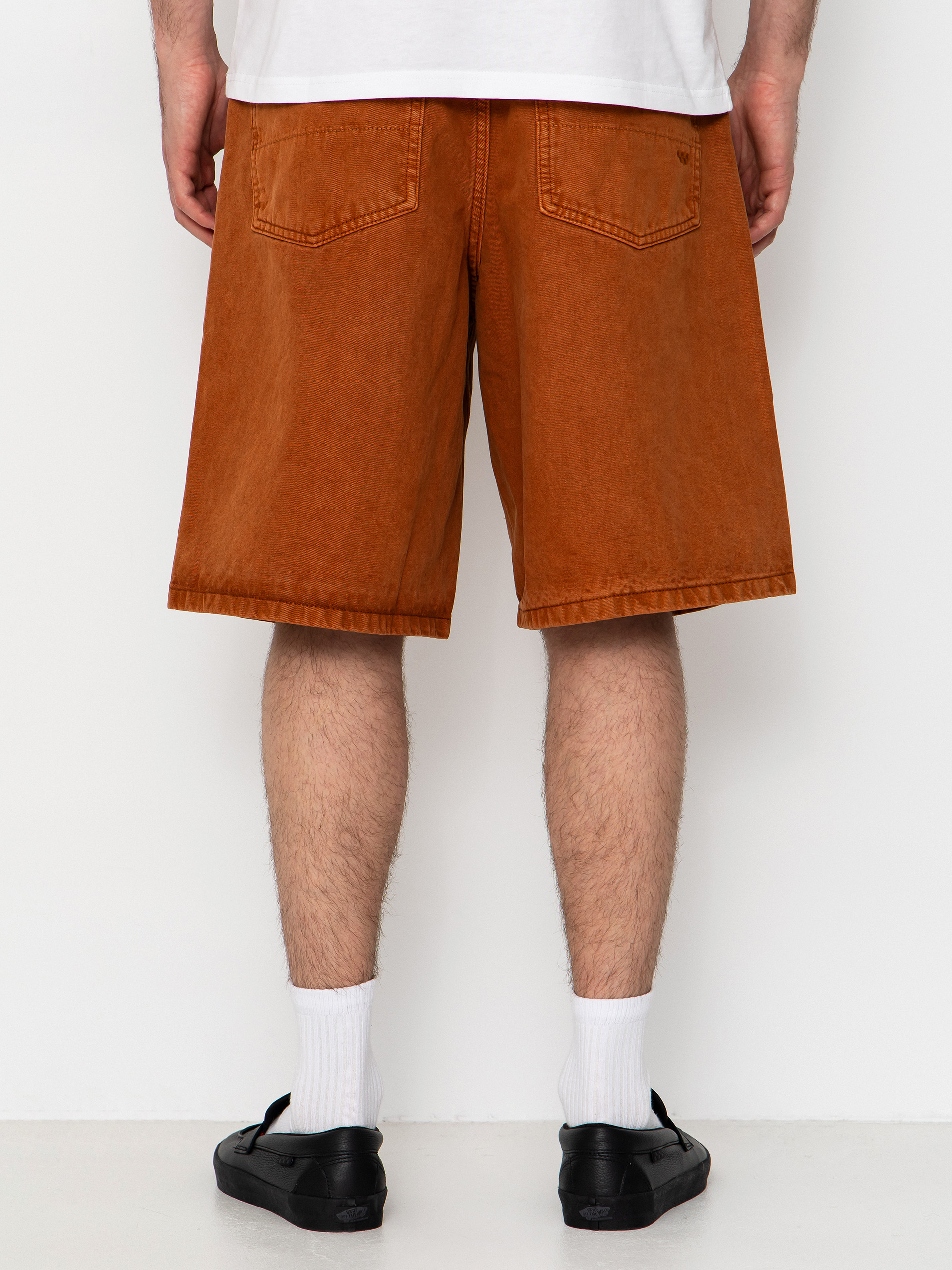 Kraťasy Vans Lx Check 5 Baggy Denim (glazed ginger)