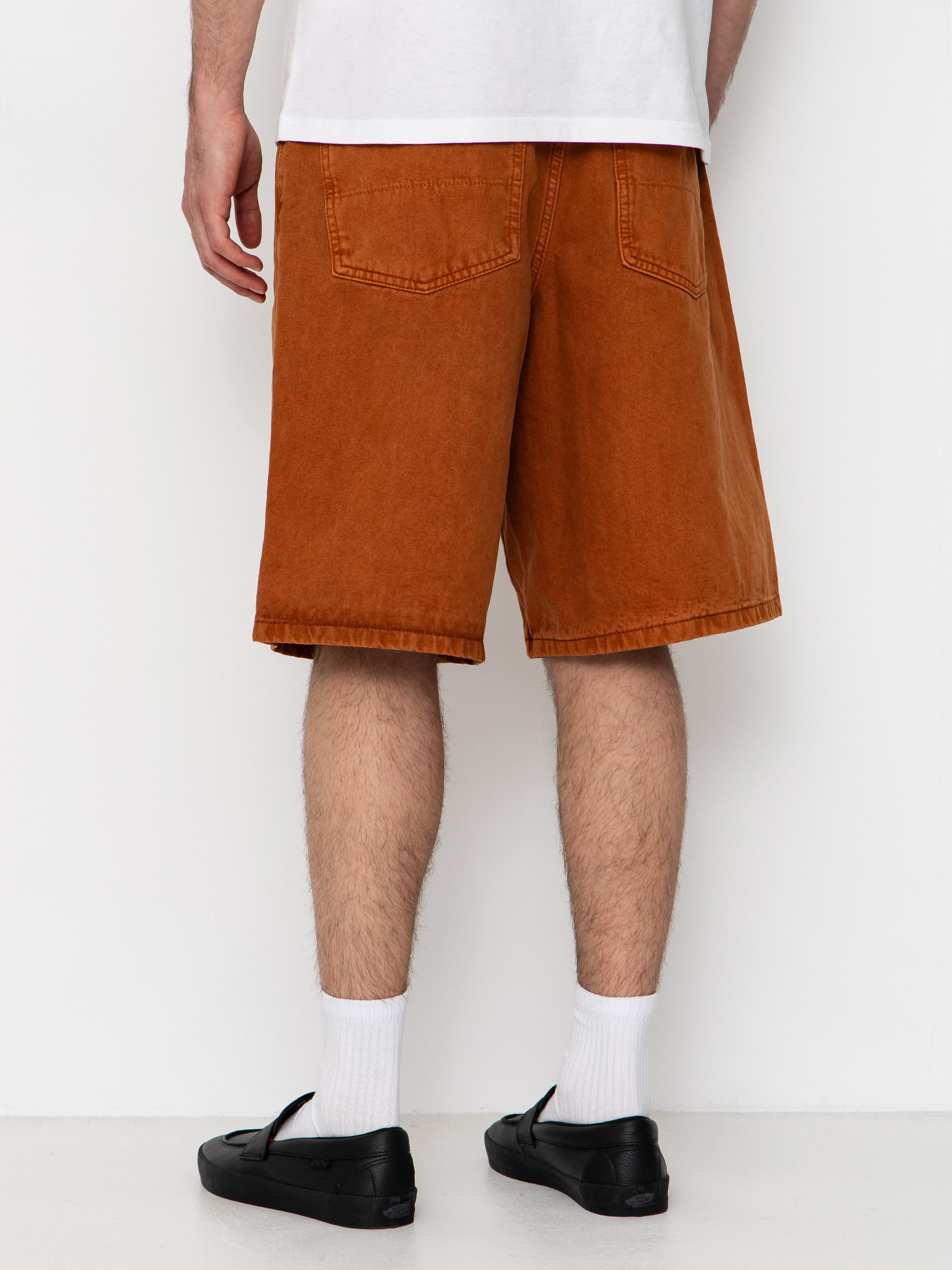 Kraťasy Vans Lx Check 5 Baggy Denim (glazed ginger)