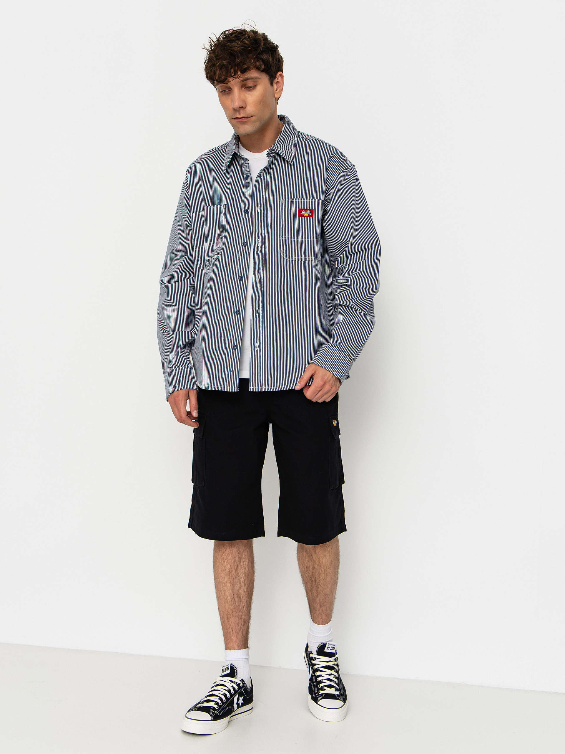 Košeľa Dickies Hickory Work (retro indigo)