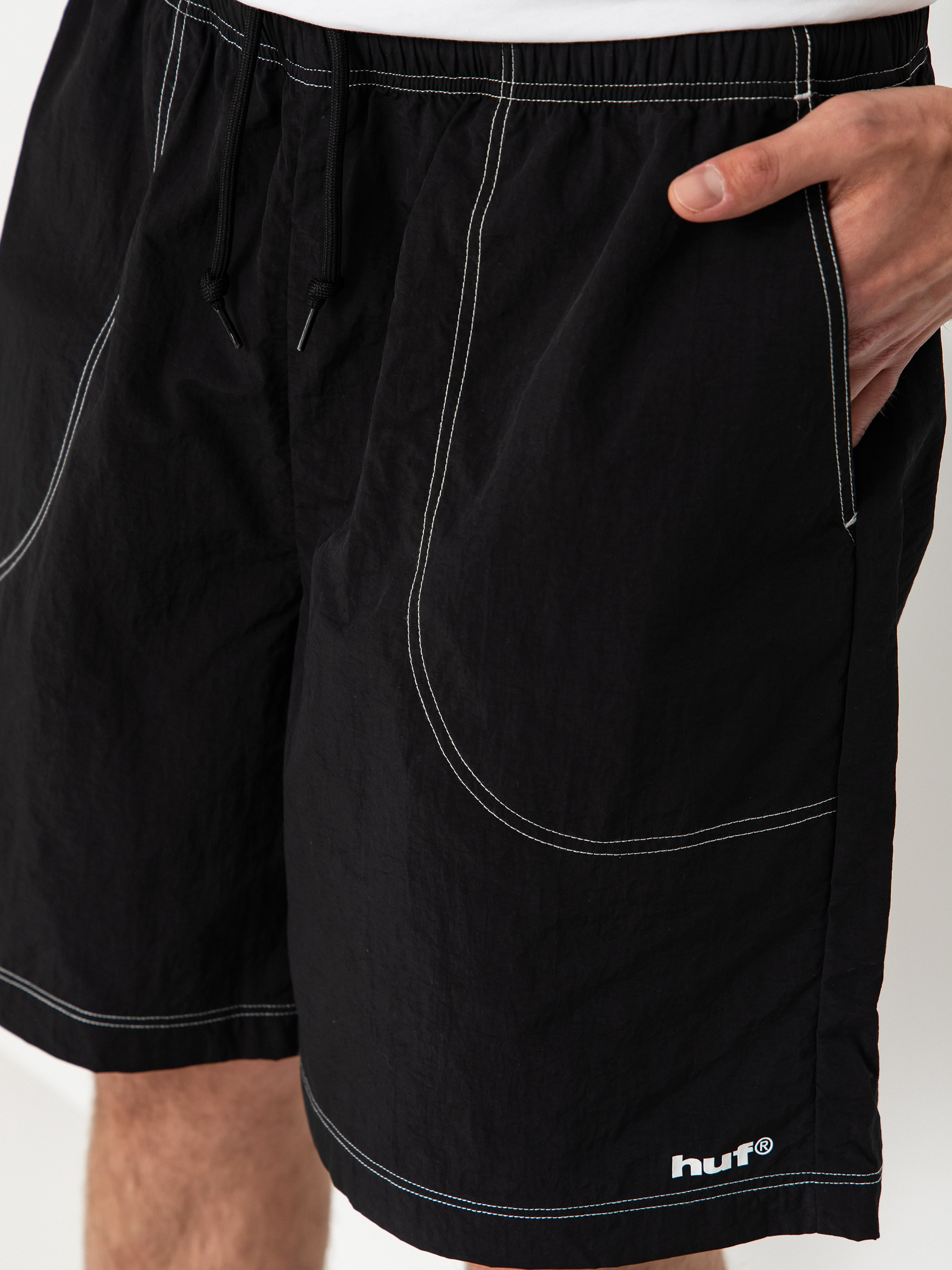 Kraťasy HUF 89 Contrast Easy (black)