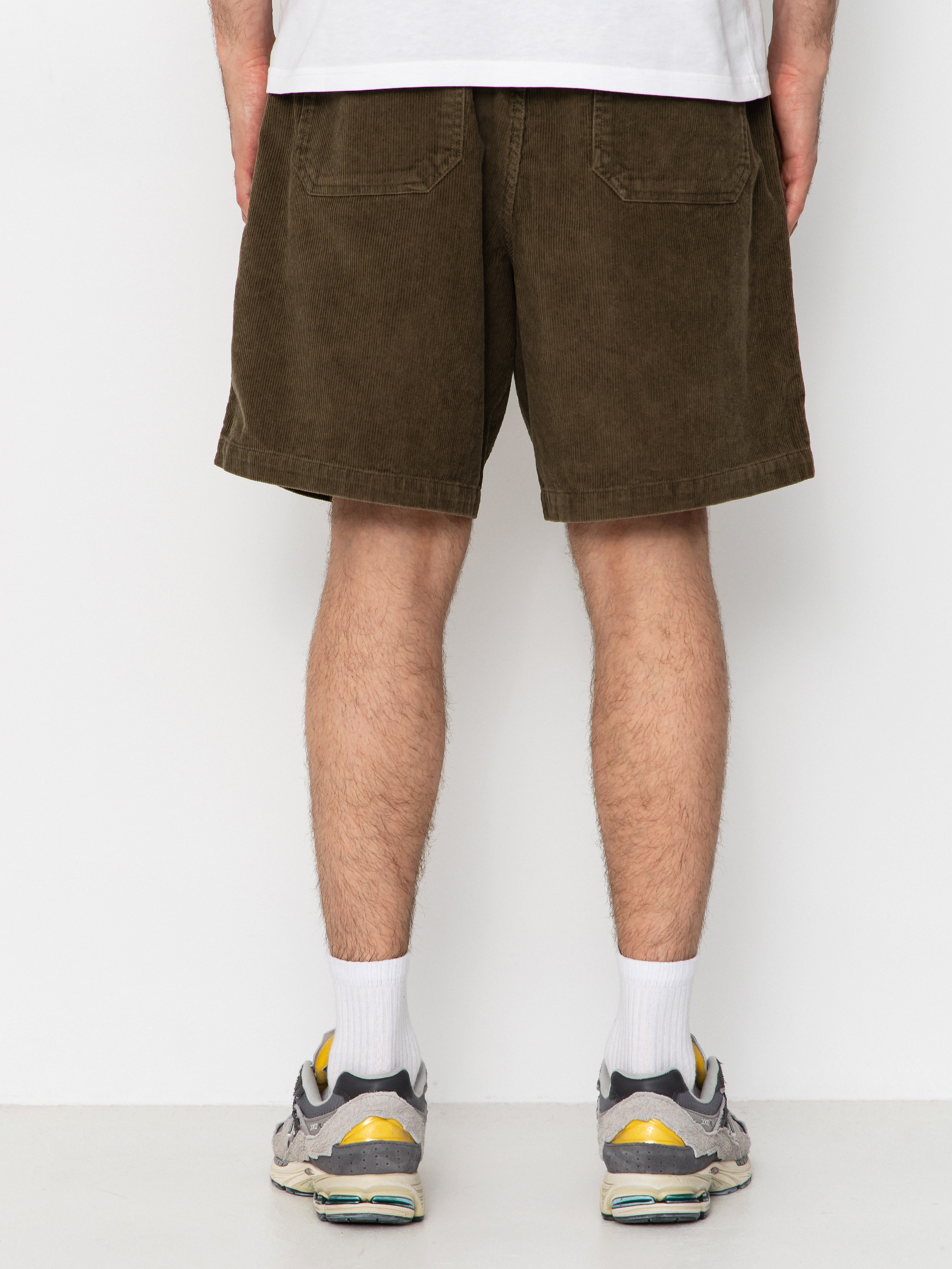 Kraťasy OBEY Horizon (canteen faded wash)