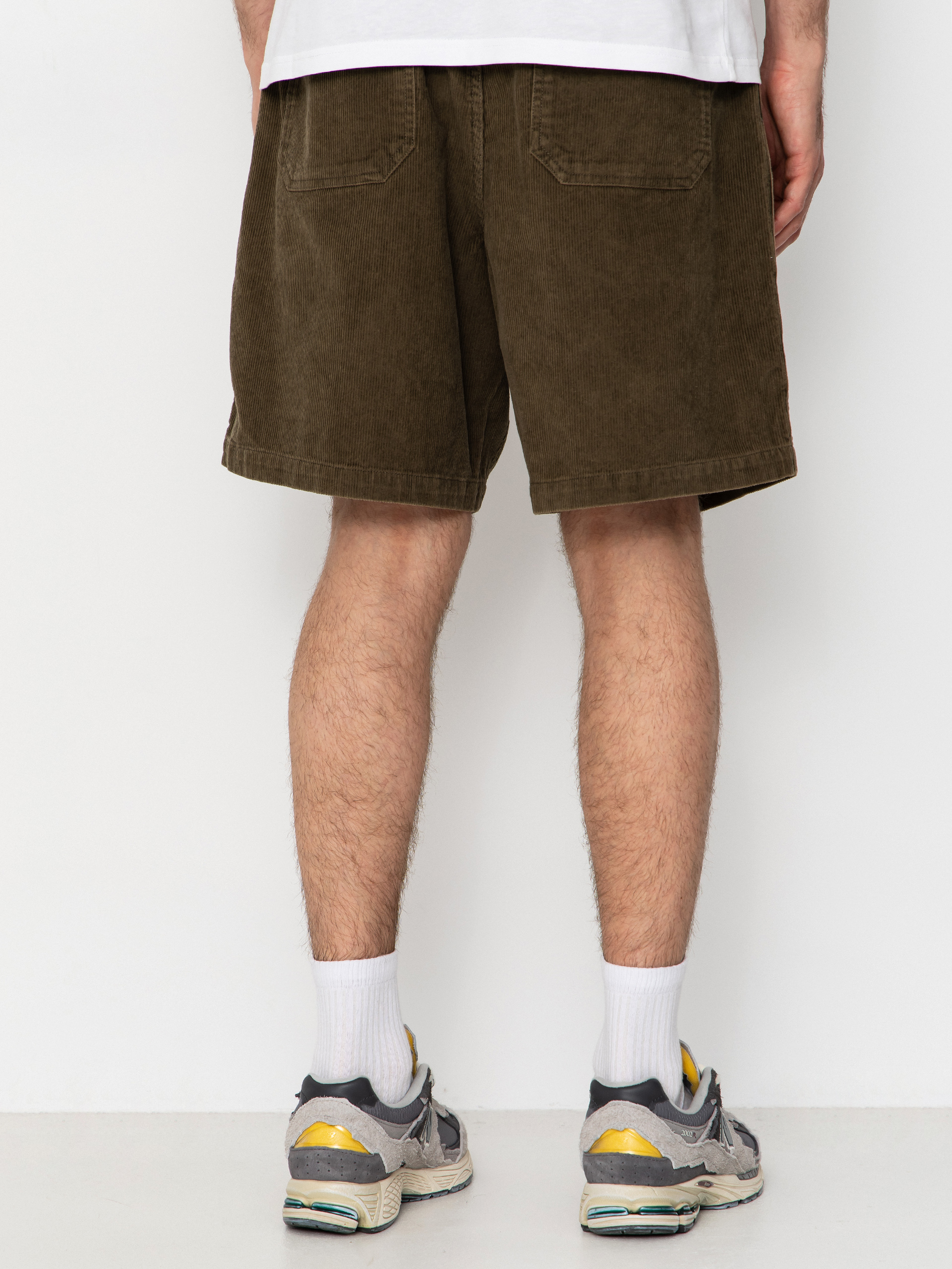 Kraťasy OBEY Horizon (canteen faded wash)