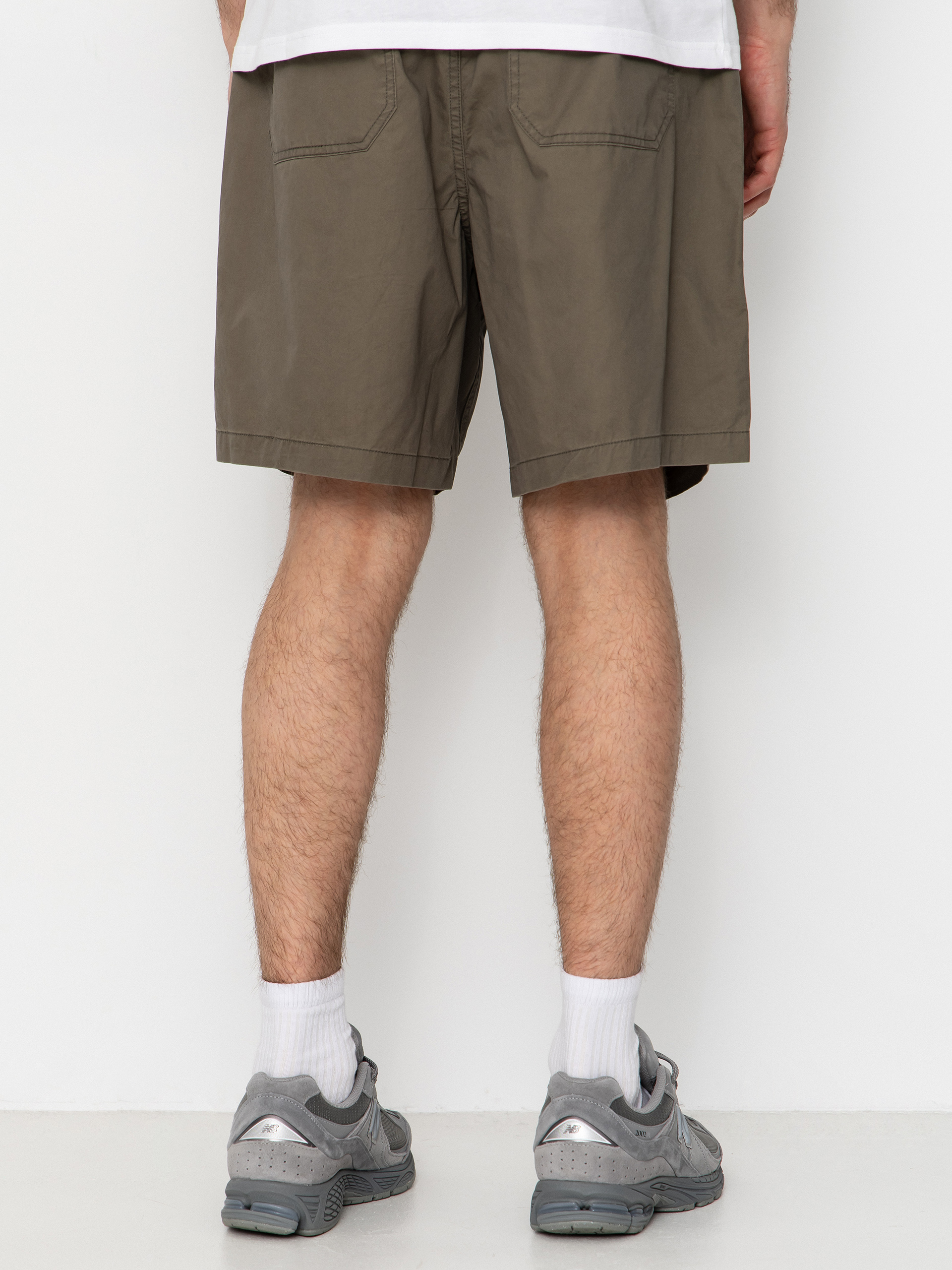 Kraťasy OBEY Easy Trail (smokey olive faded wash)