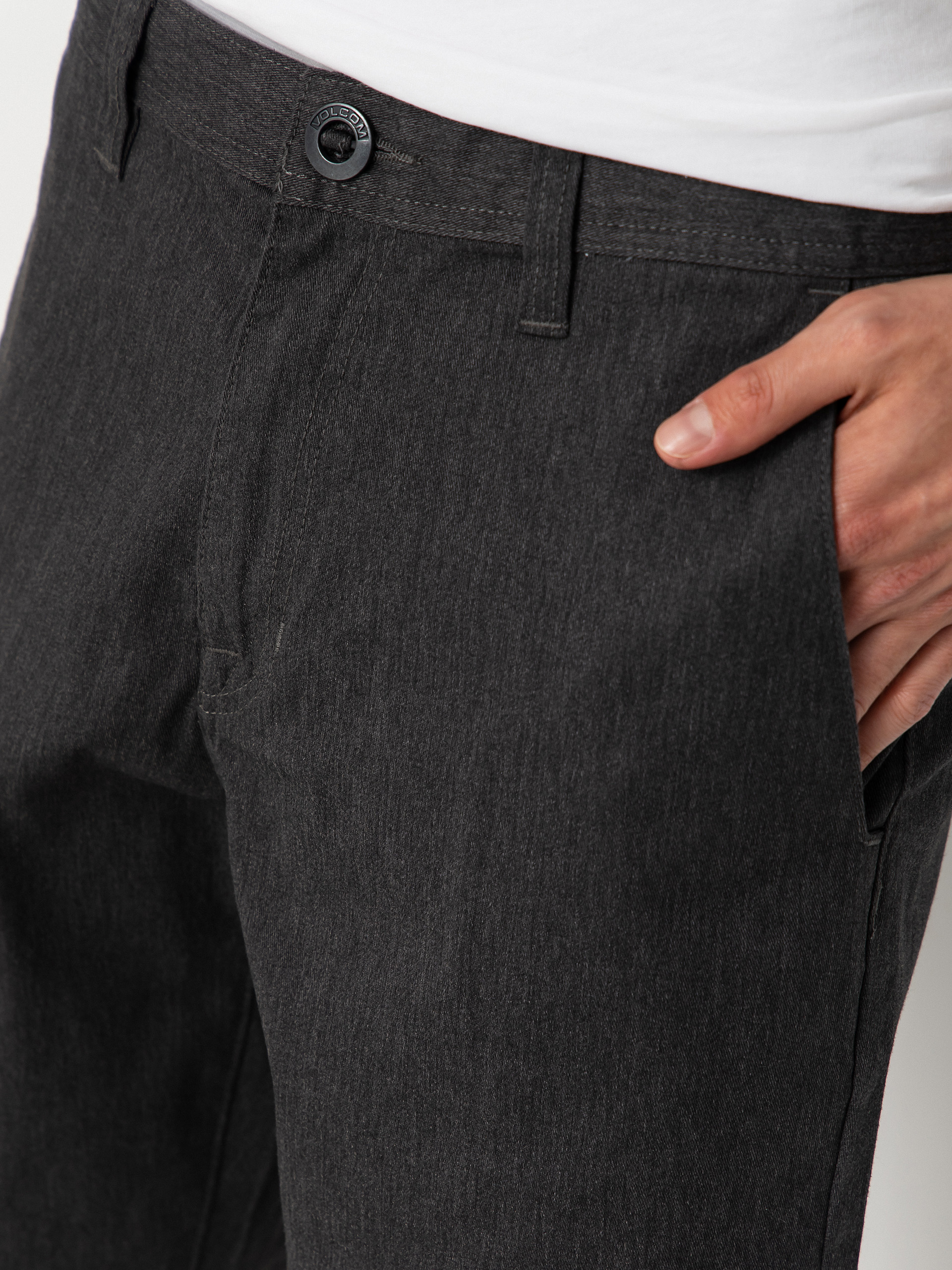 Kraťasy Volcom Frckn Mdn Strch 21 (charcoal heather)