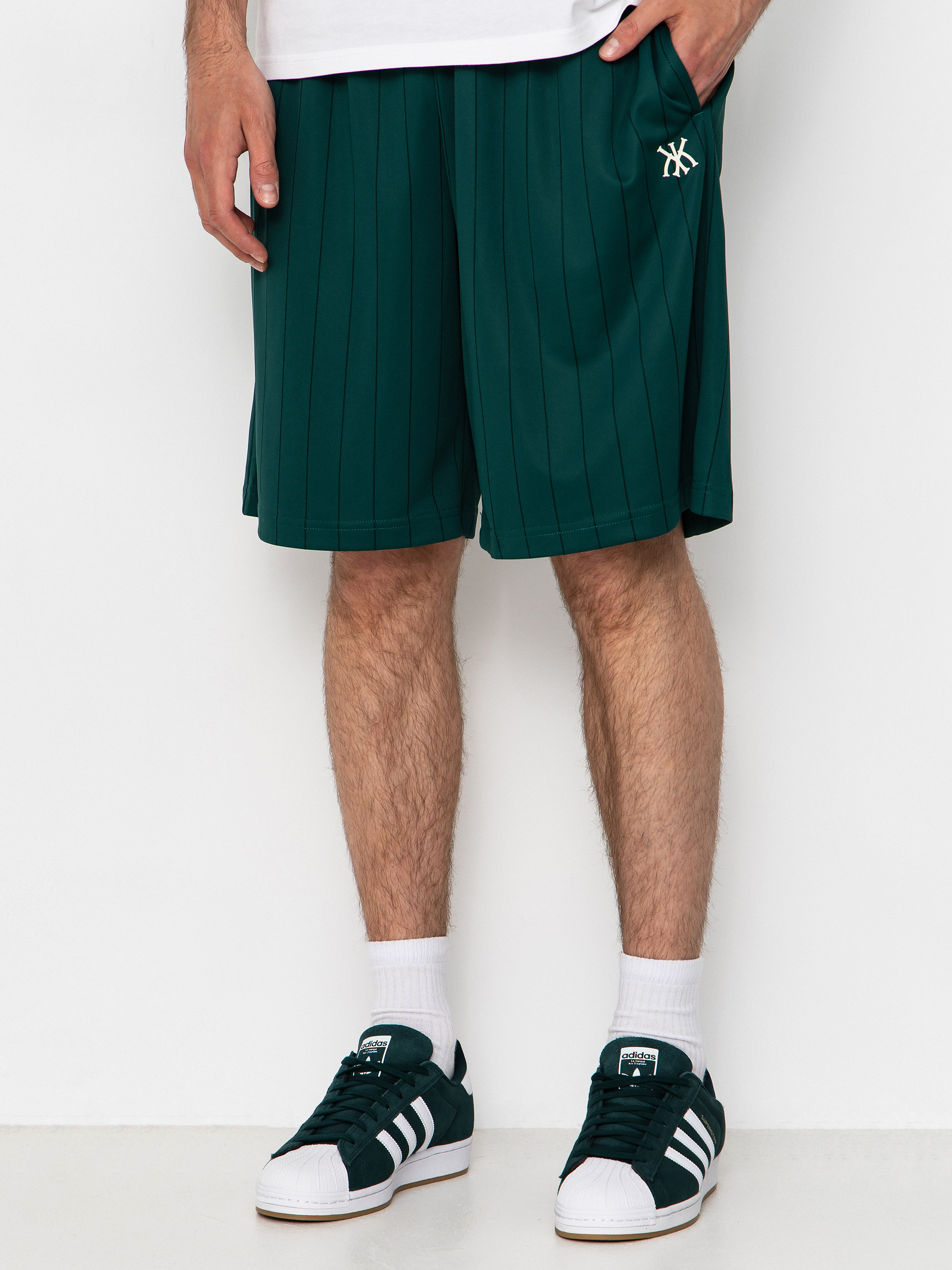 Kraťasy Karl Kani Insignia Shadow Pinstripe Soccer (green)