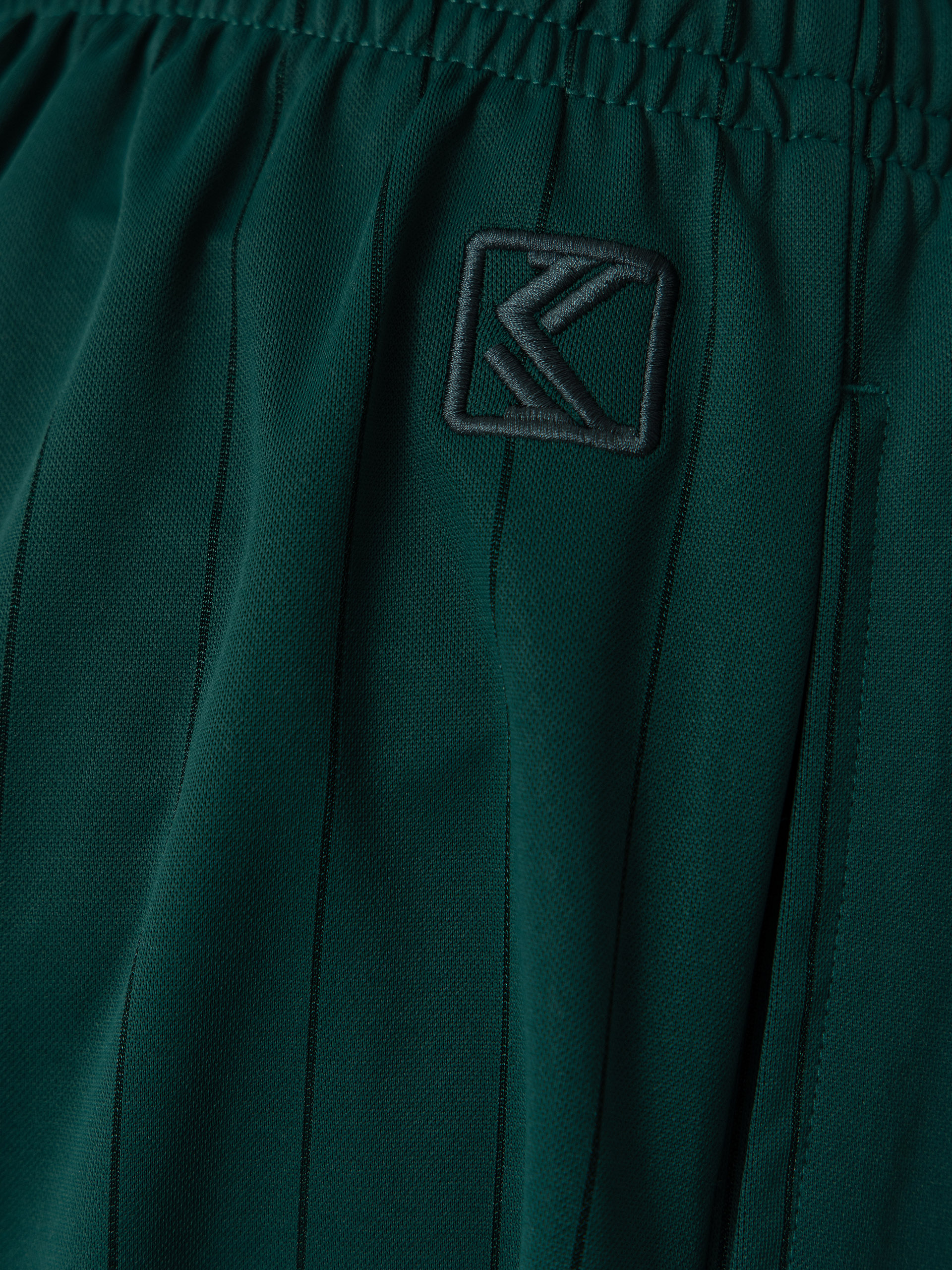 Kraťasy Karl Kani Insignia Shadow Pinstripe Soccer (green)