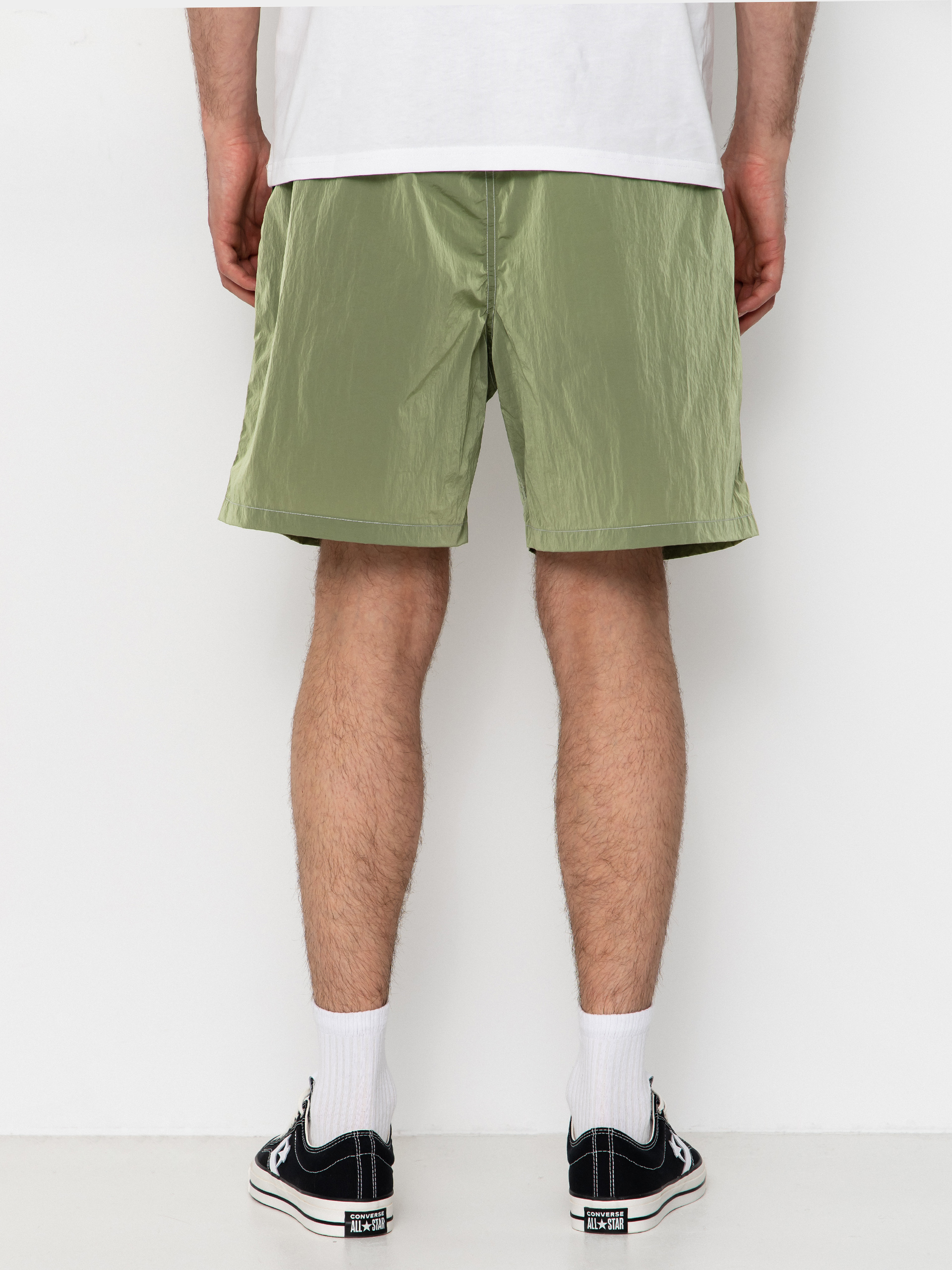Kraťasy Carhartt WIP Canby Swim (gentle green/white)
