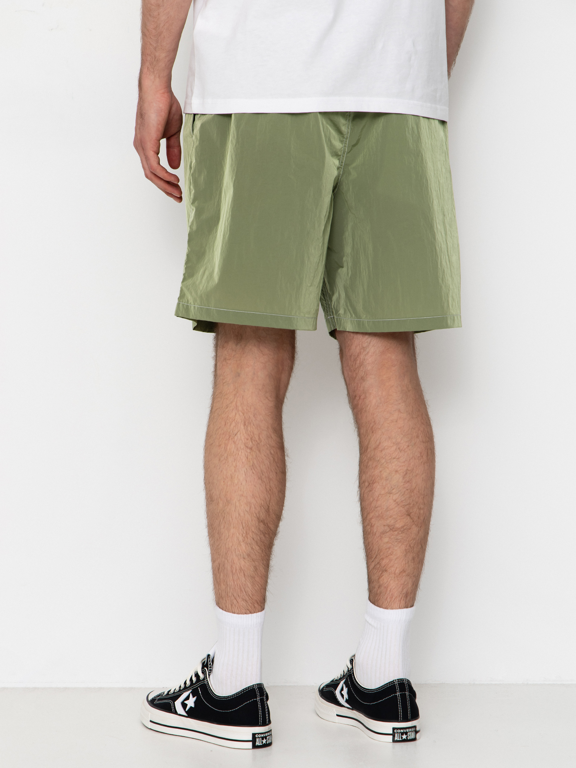 Kraťasy Carhartt WIP Canby Swim (gentle green/white)