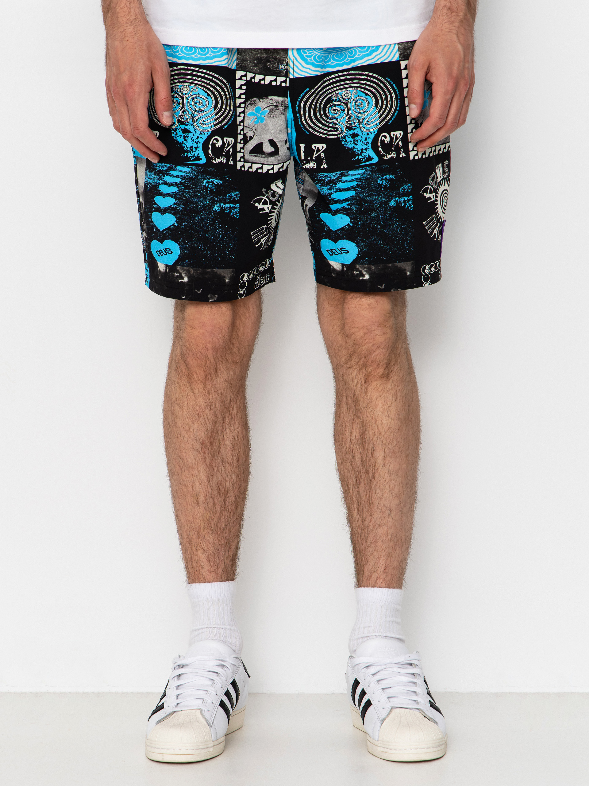 Kraťasy Deus Ex Machina Washed Away Swim (caviar)