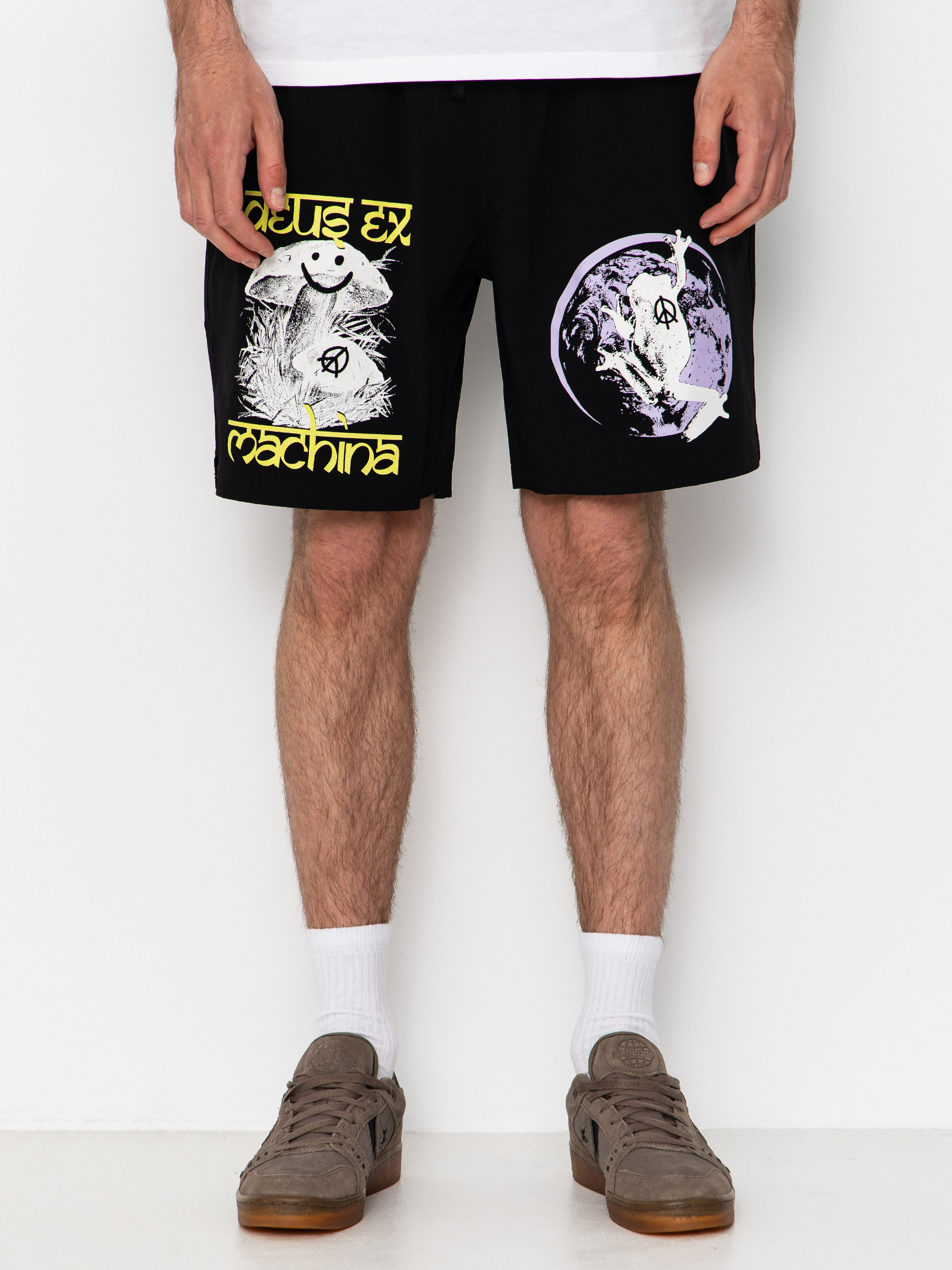 Kraťasy Deus Ex Machina Filmgrab Swim (black)