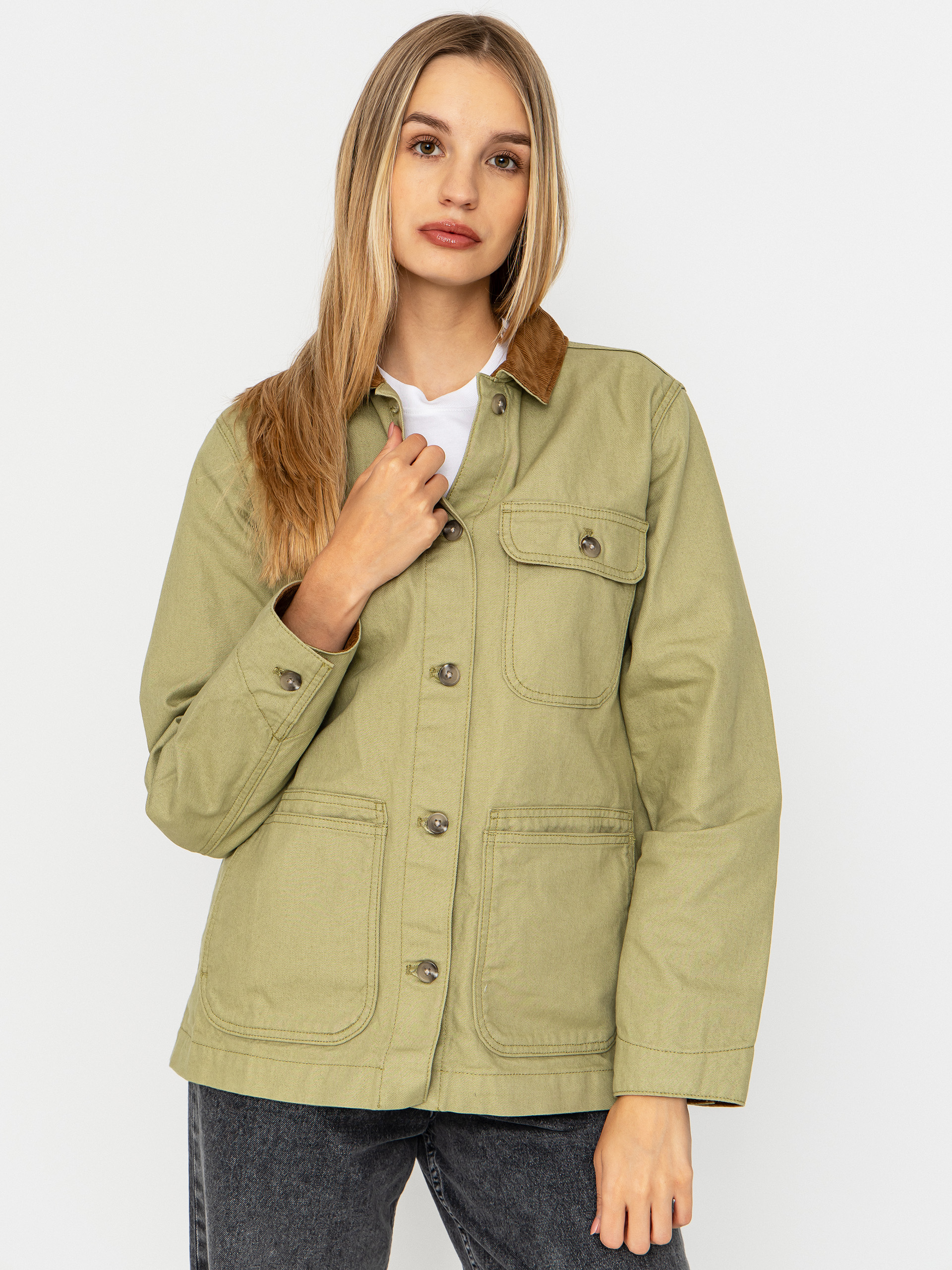 Bunda Patagonia Point Reyes Coat Wmn (gumtree green)