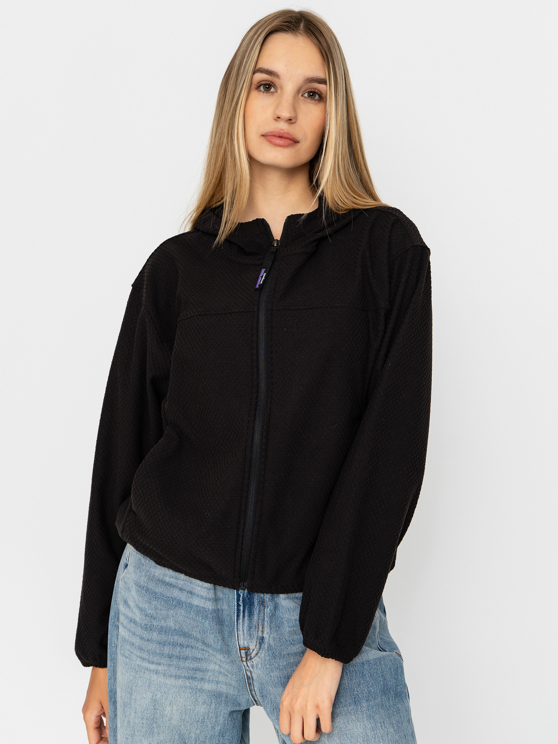 Mikina Patagonia Textured HD Wmn (black)