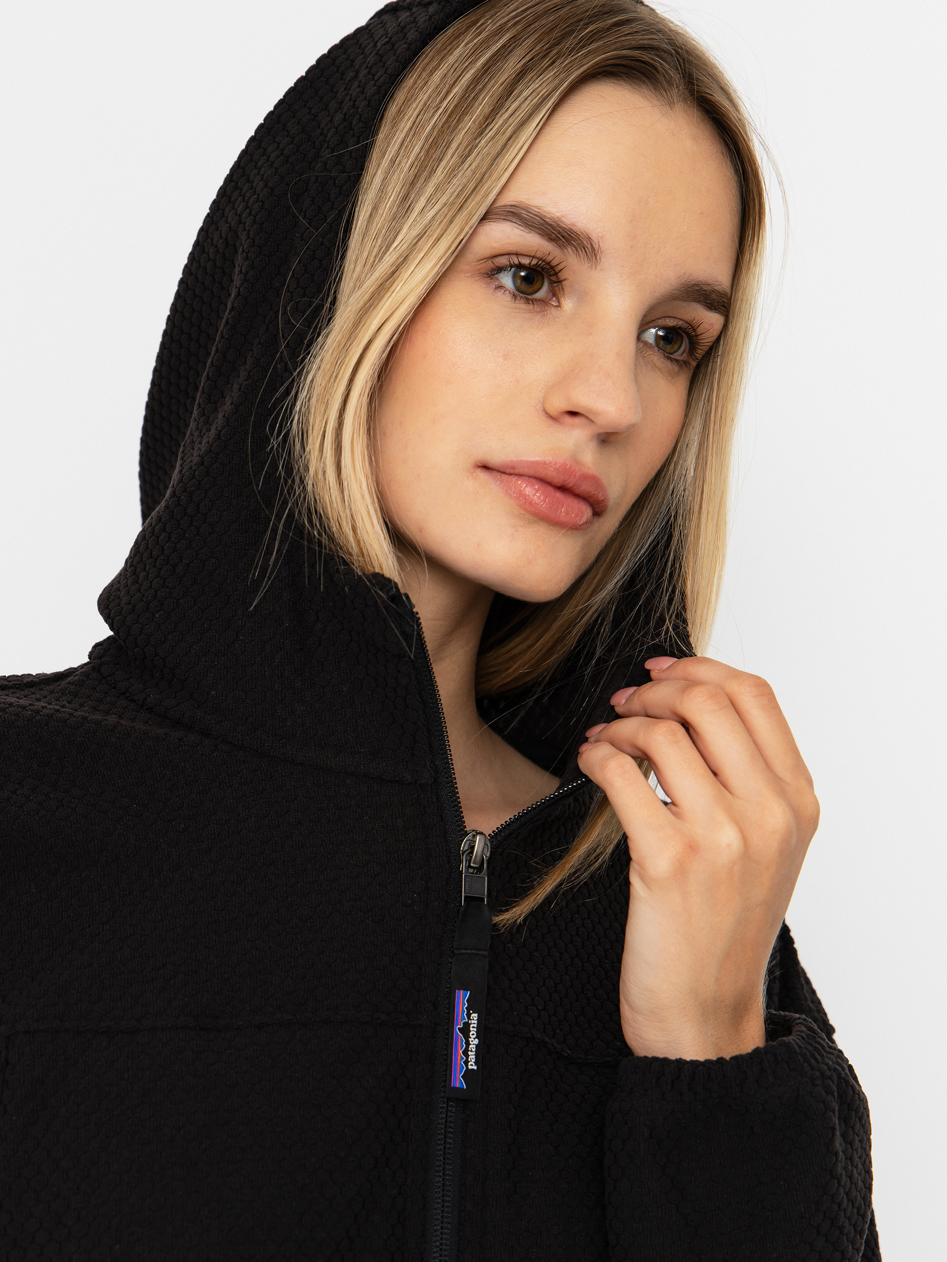 Mikina Patagonia Textured HD Wmn (black)